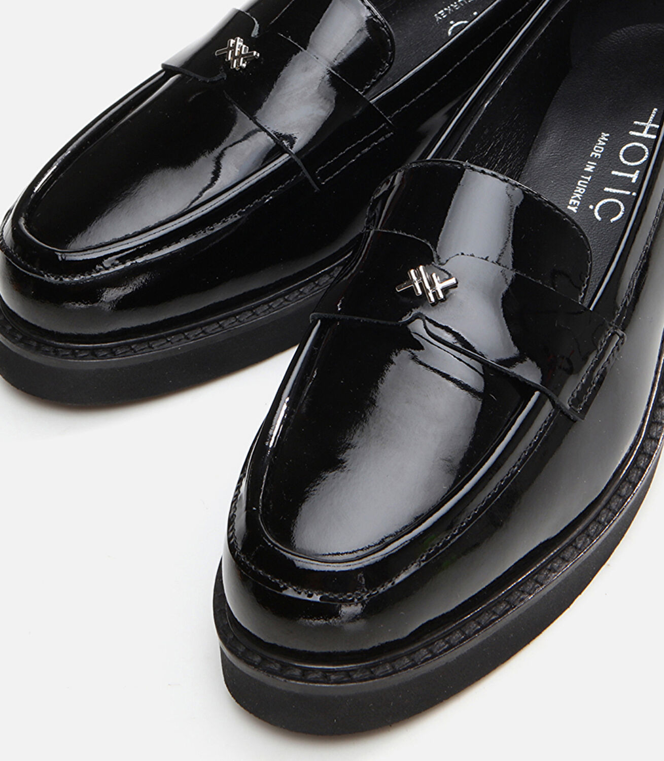 Kadın Deri Siyah Loafer