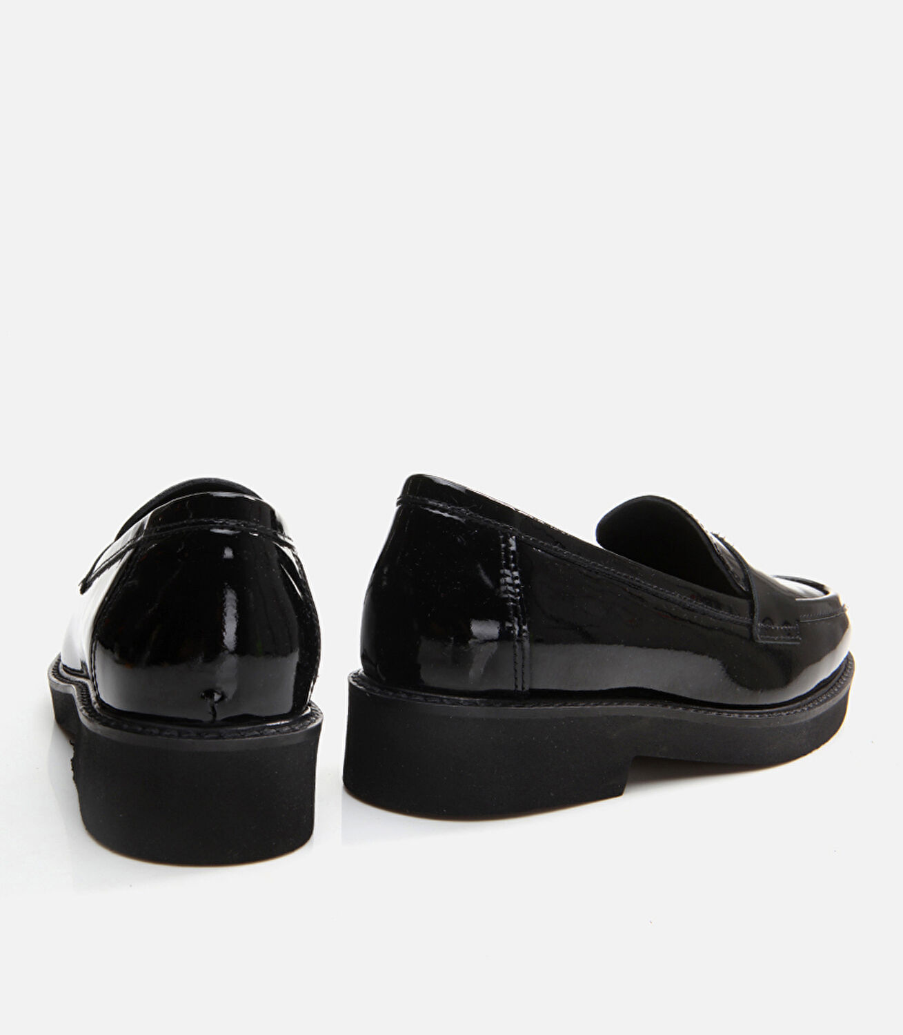 Kadın Deri Siyah Loafer