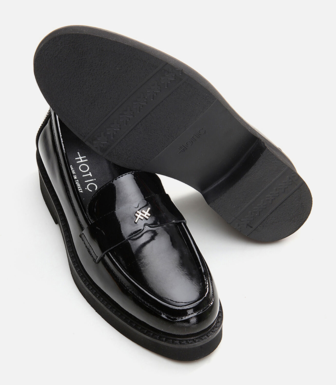 Kadın Deri Siyah Loafer