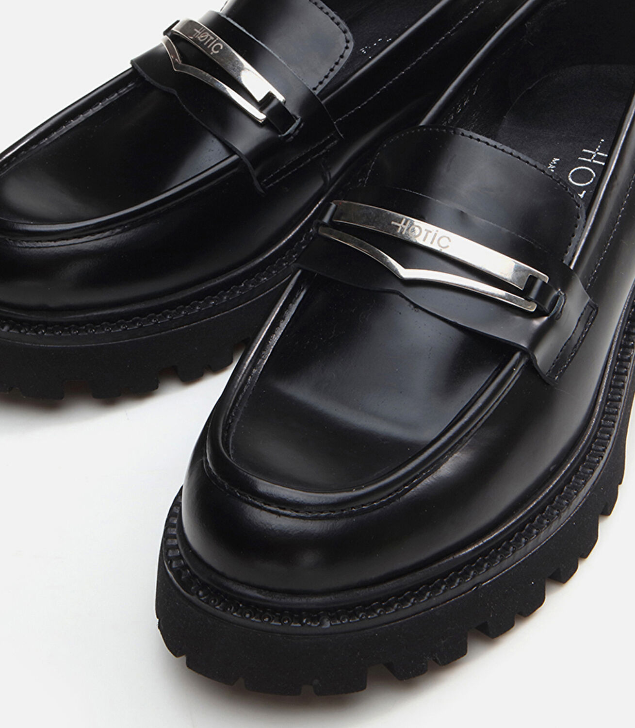 Kadın Deri Siyah Loafer