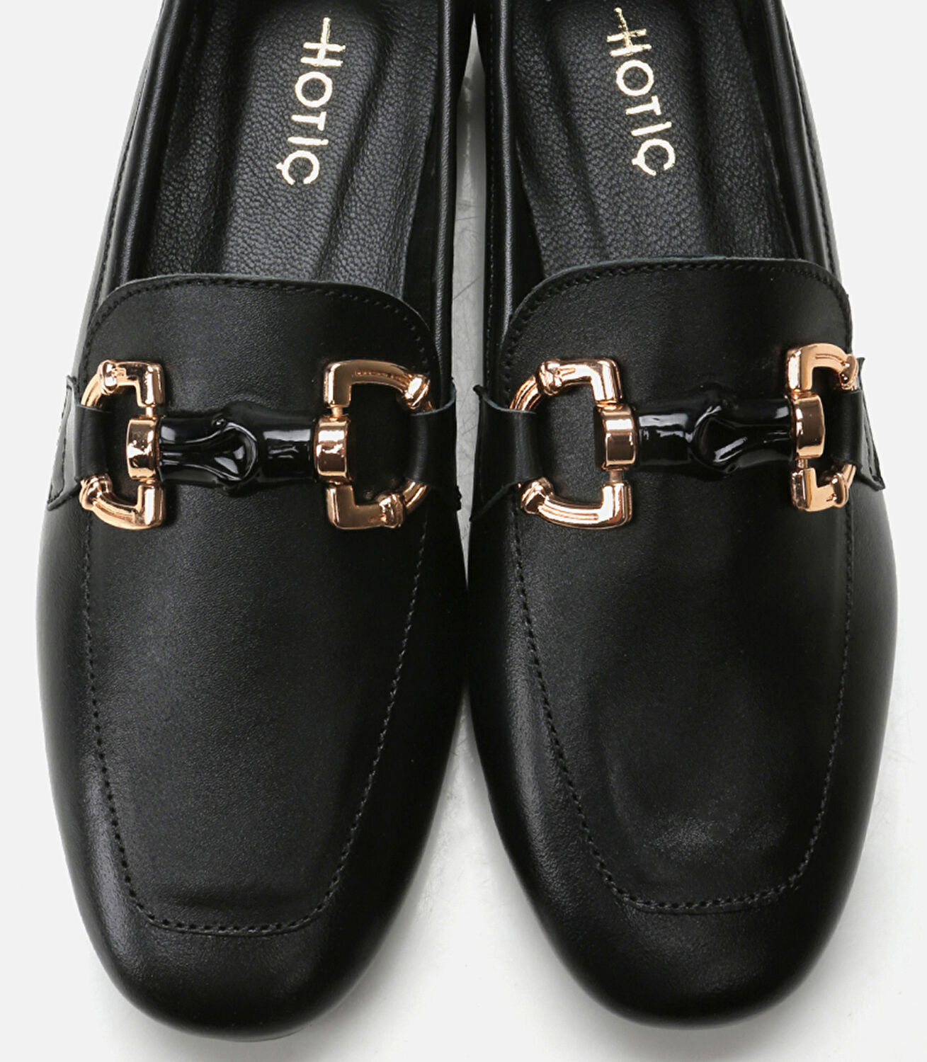 Kadın Deri Siyah Loafer
