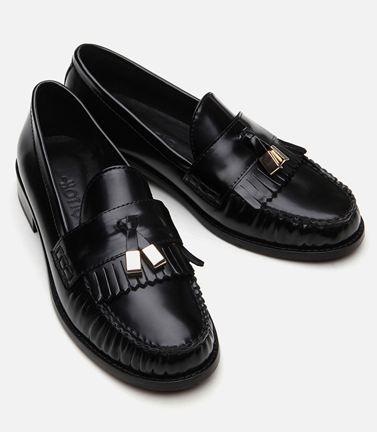 Kadın Deri Siyah Loafer