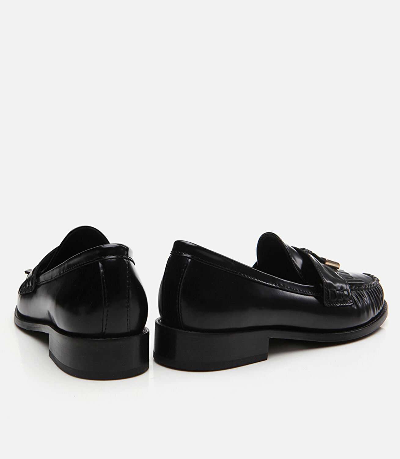Kadın Deri Siyah Loafer