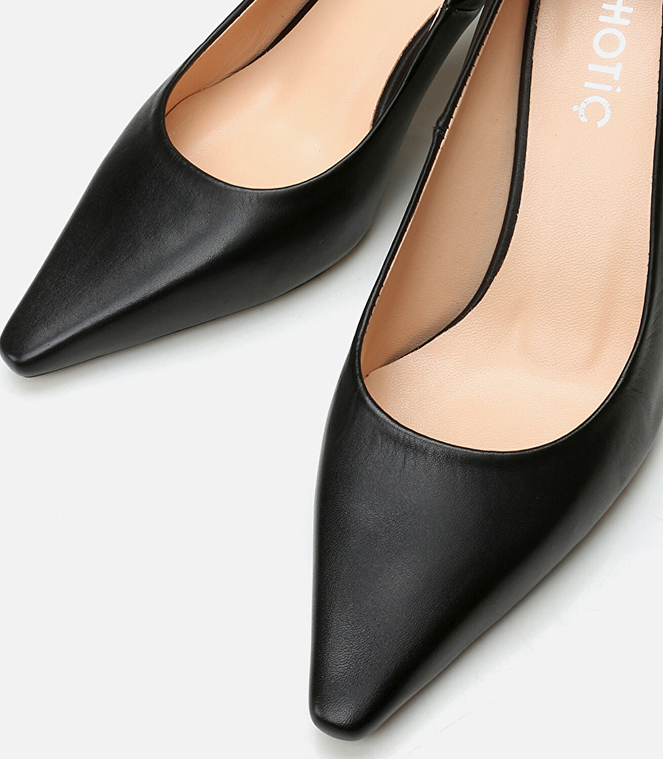 Kadın Deri Siyah Stiletto