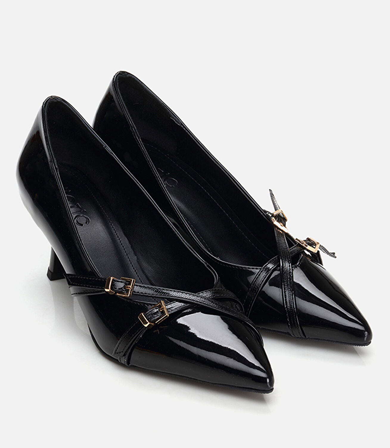 Siyah Kadın Stiletto