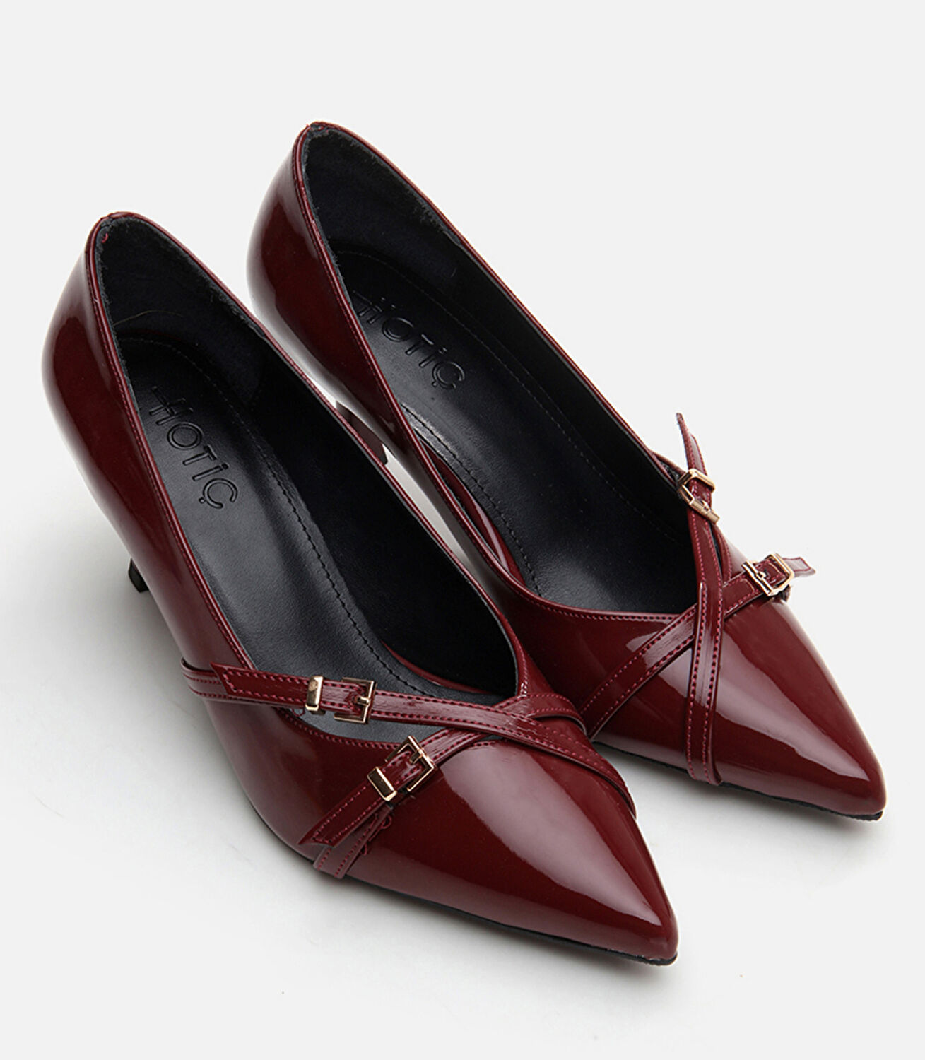 Bordo Kadın Stiletto
