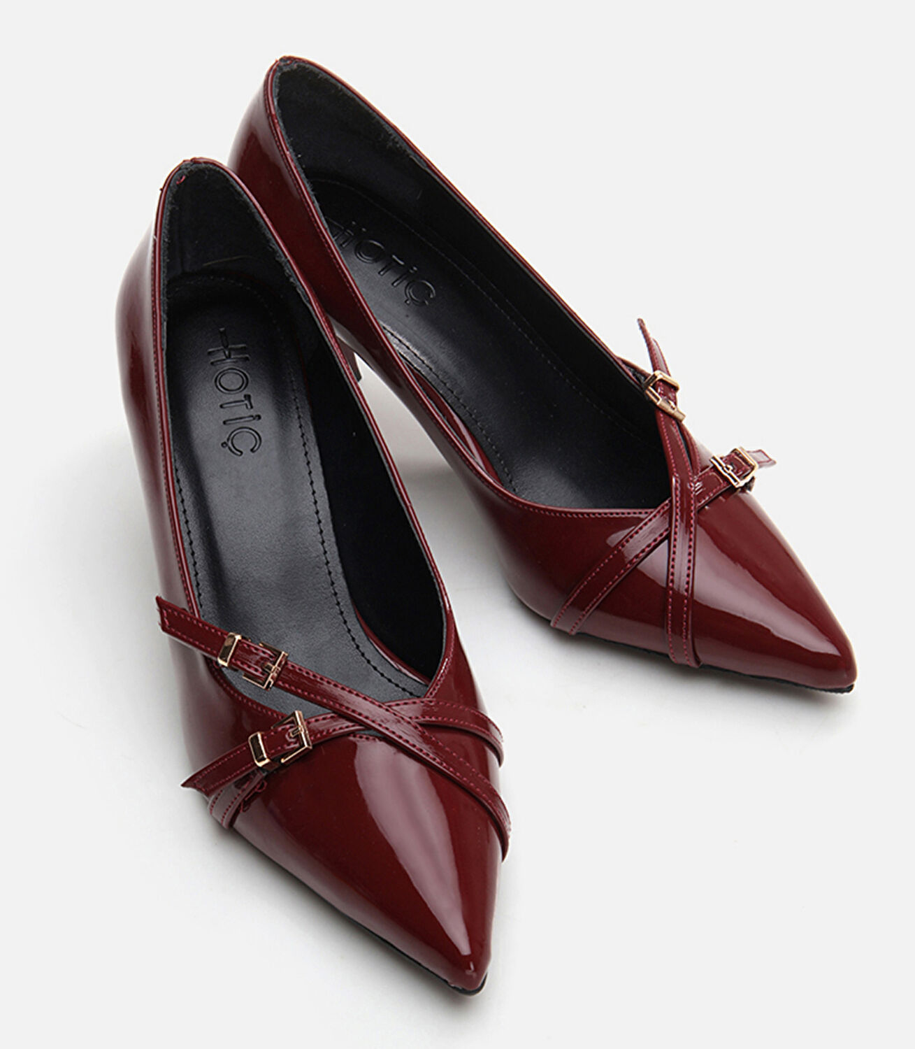 Bordo Kadın Stiletto
