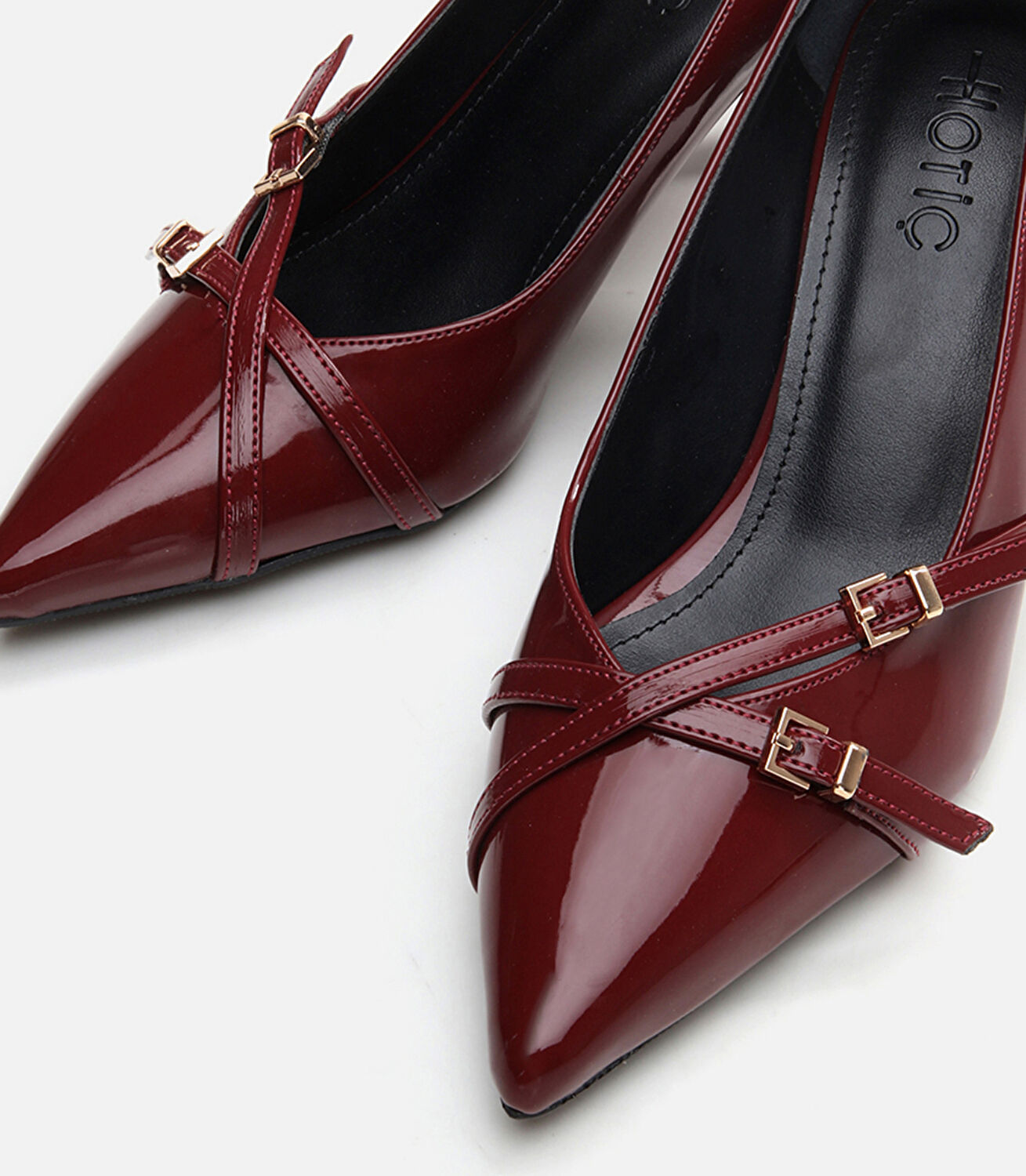 Bordo Kadın Stiletto