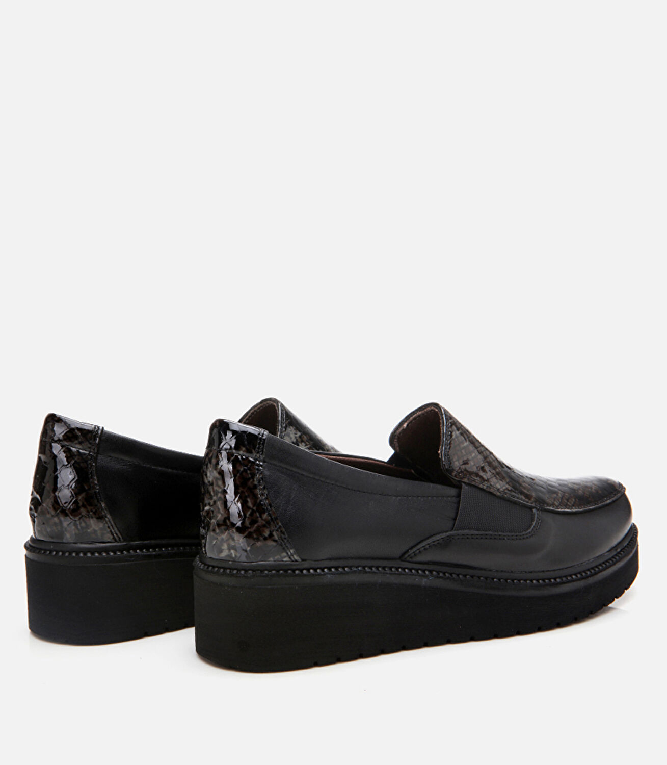 Kadın Deri Siyah Loafer