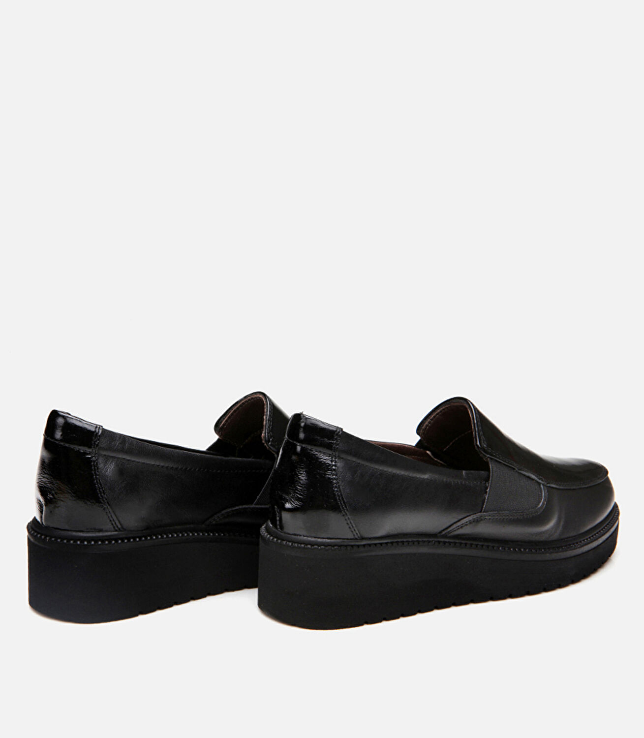 Kadın Deri Siyah Loafer