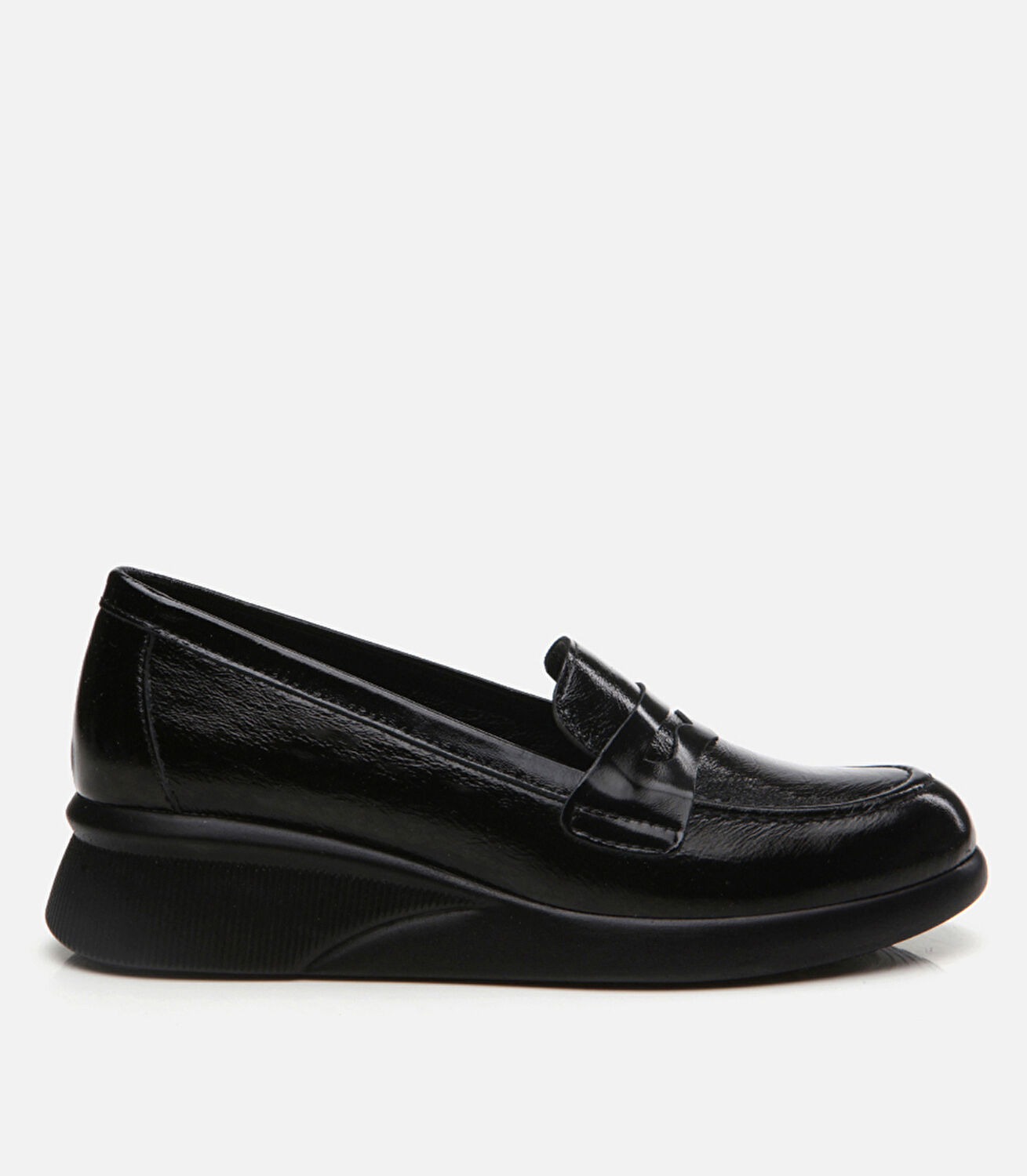 Kadın Deri Siyah Loafer