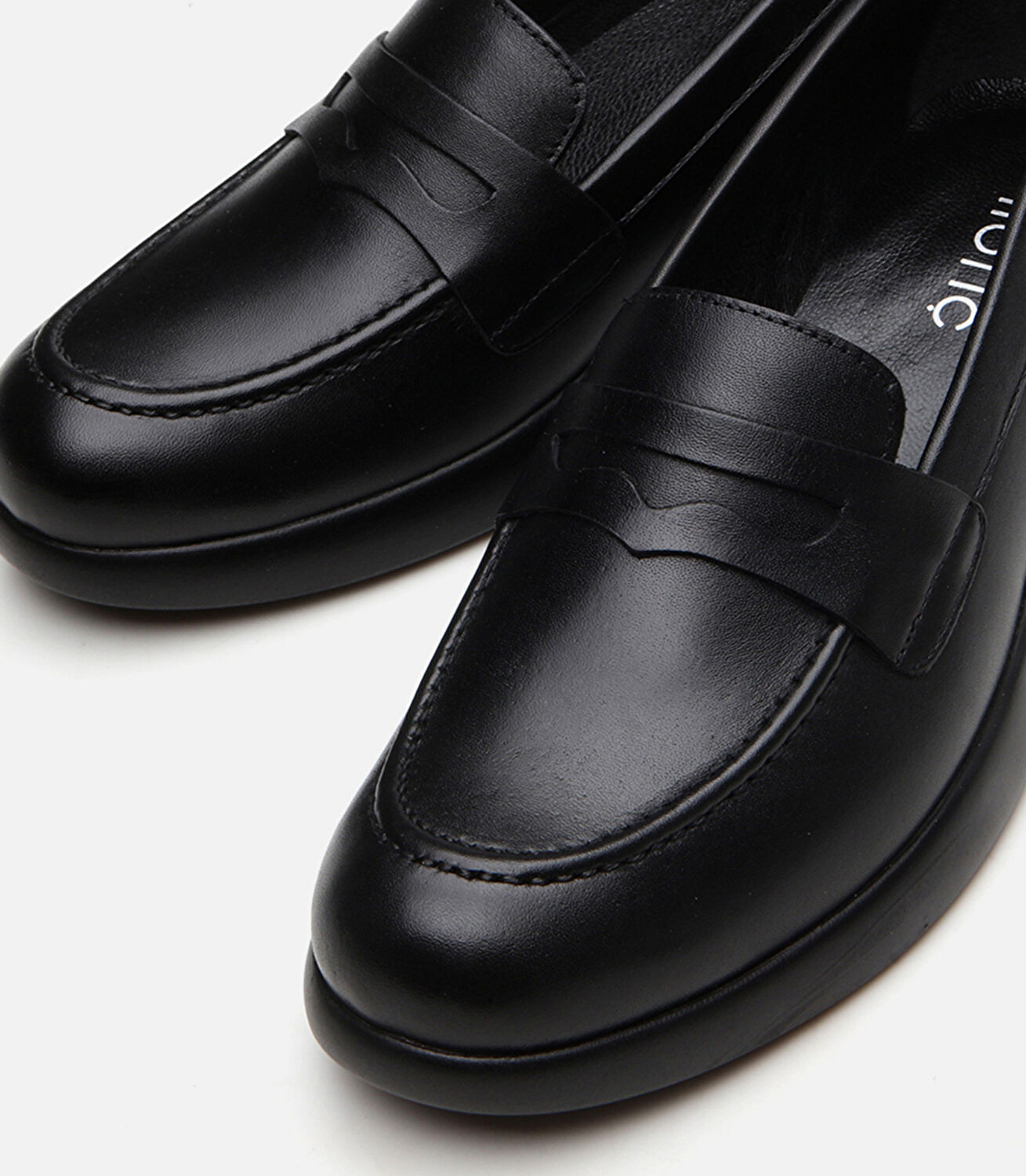 Kadın Deri Siyah Loafer
