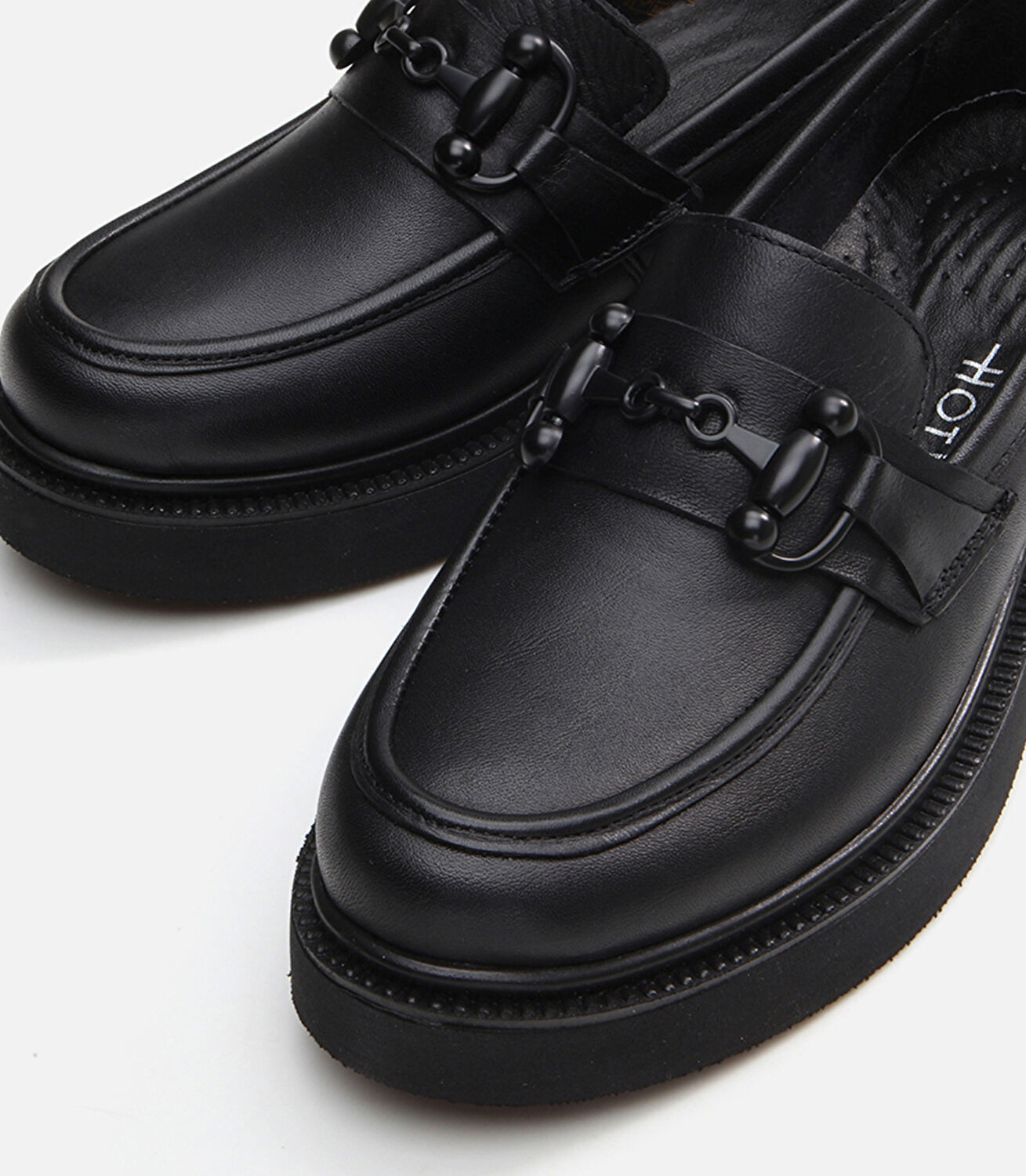 Kadın Deri Siyah Loafer
