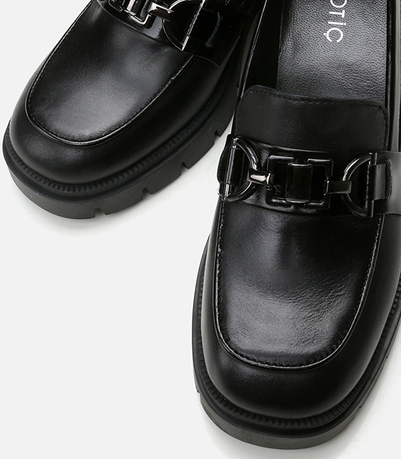 Kadın Deri Siyah Loafer