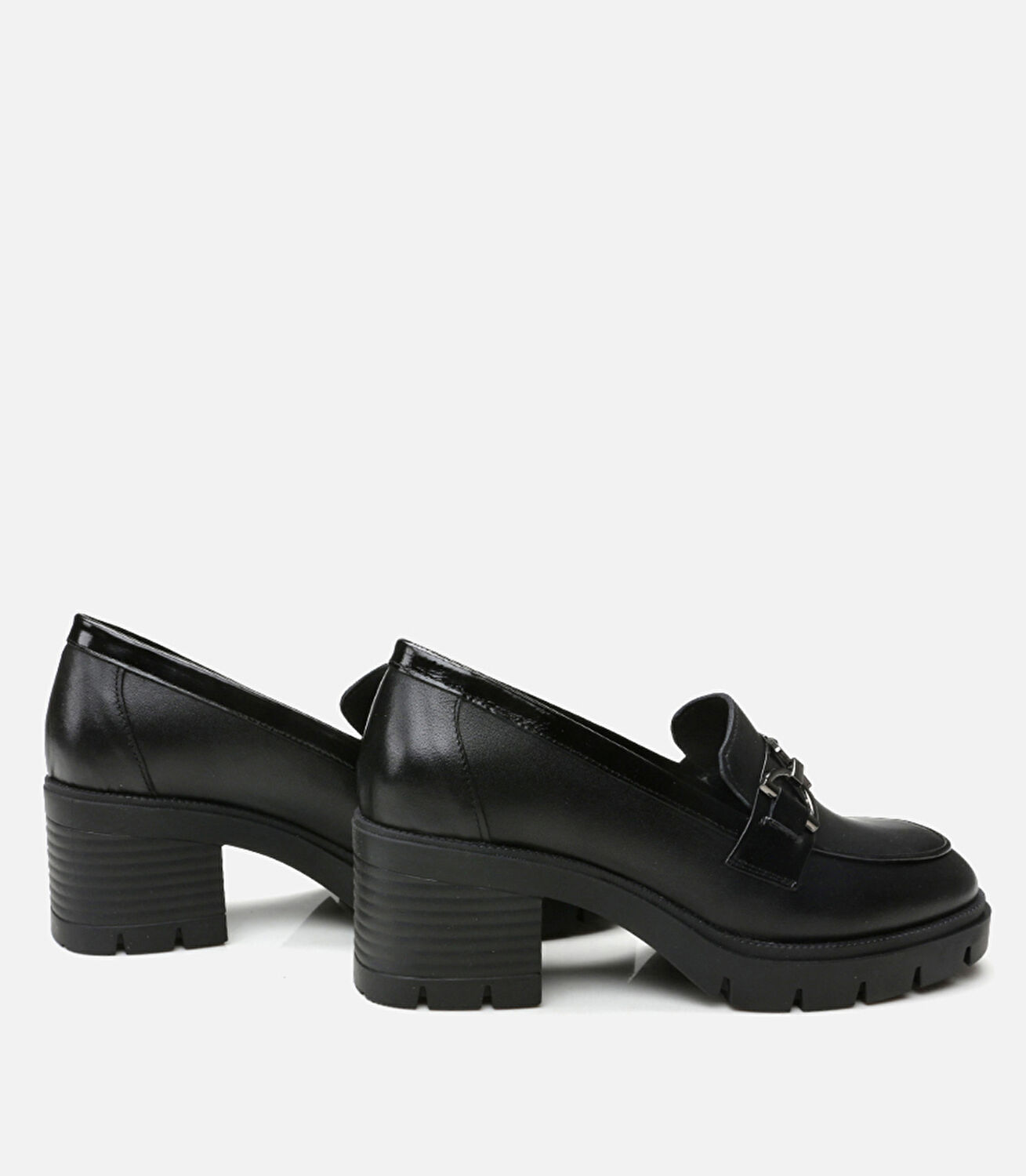 Kadın Deri Siyah Loafer