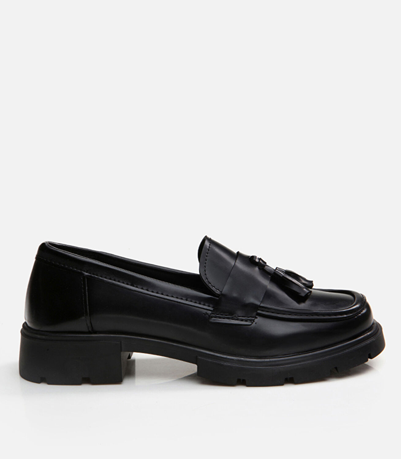 Siyah Kadın Loafer