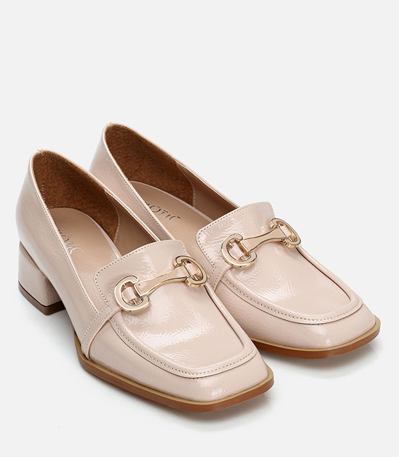 Ekru Kadın Loafer