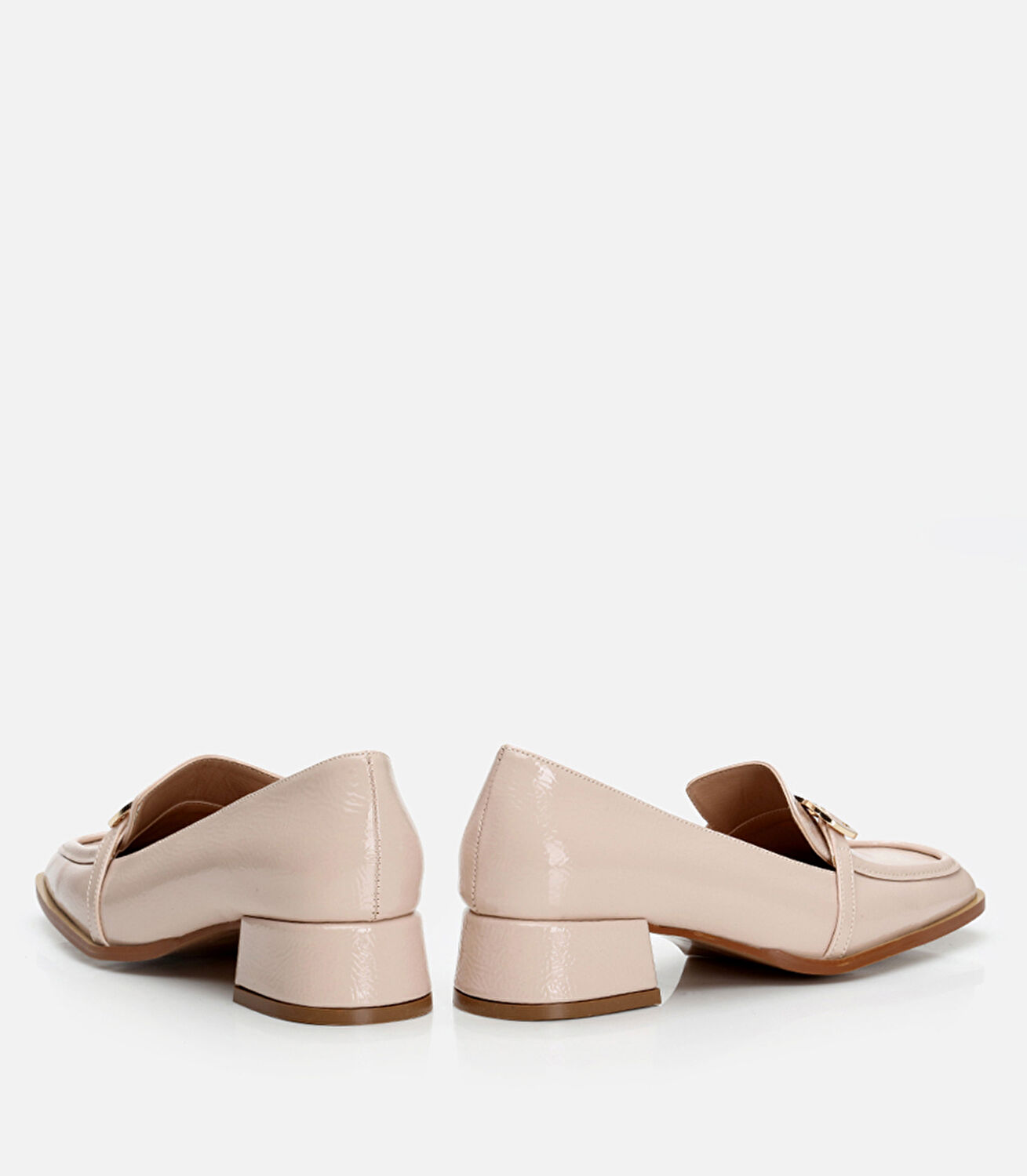 Ekru Kadın Loafer