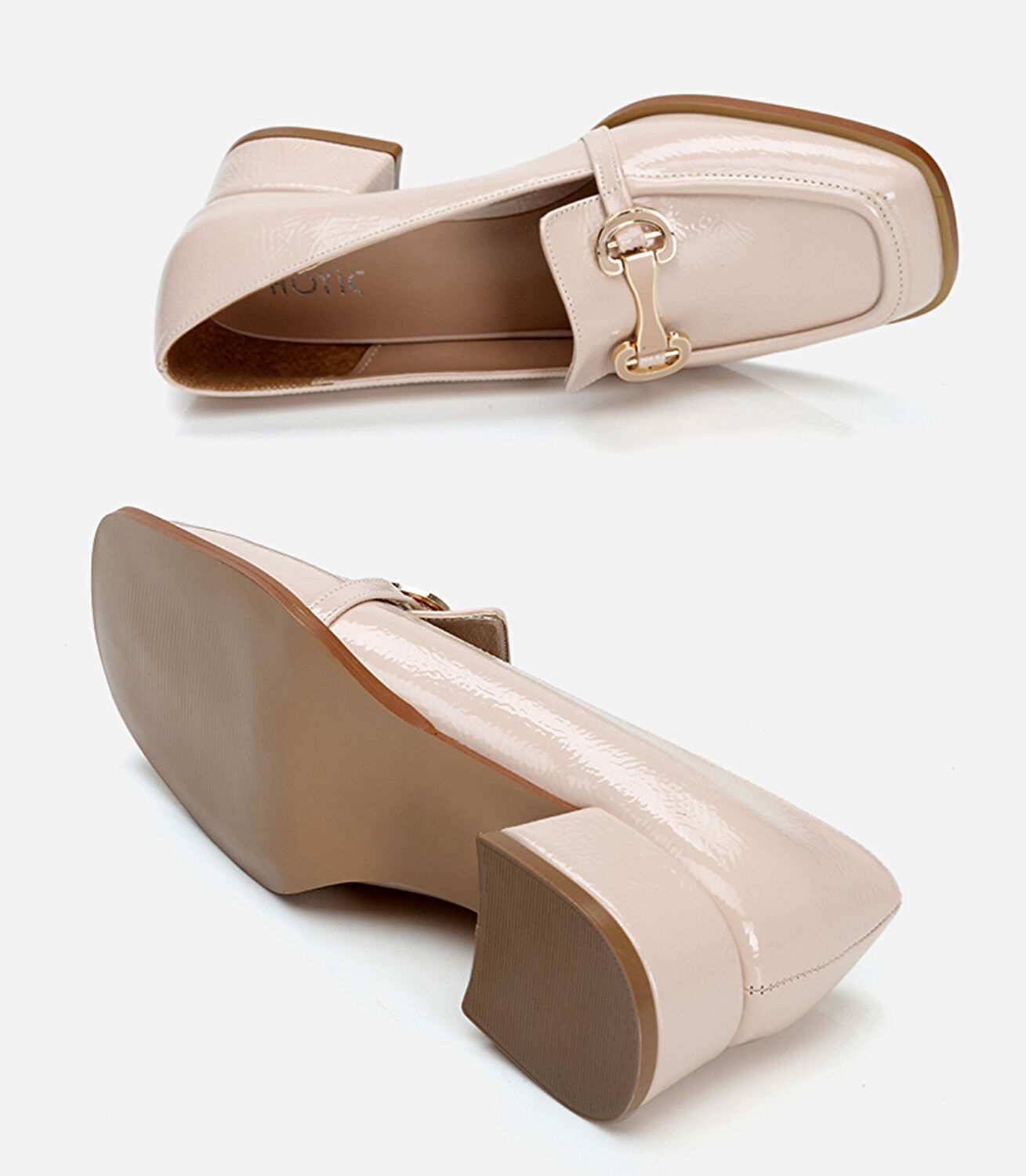 Ekru Kadın Loafer