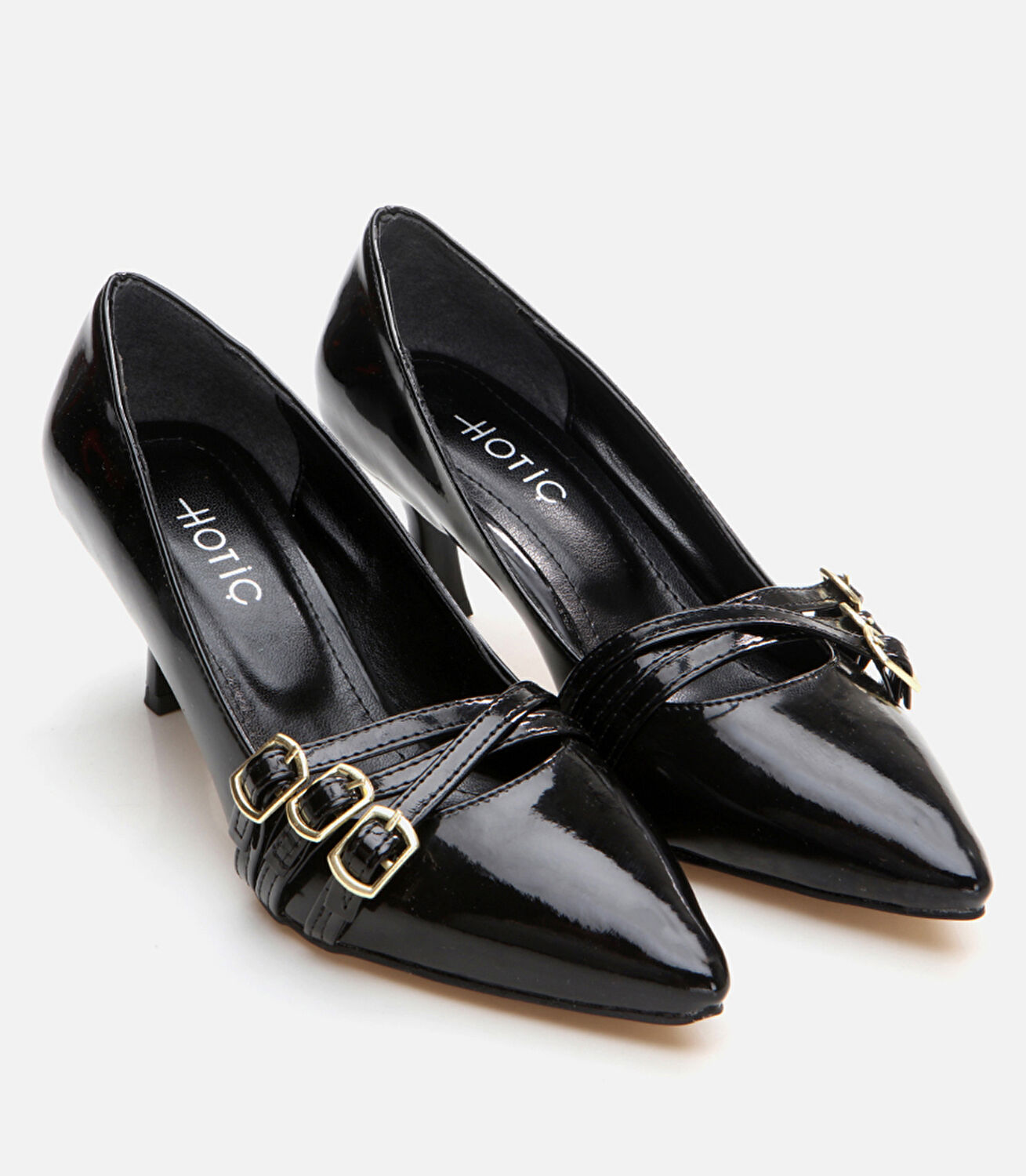 Siyah Kadın Stiletto