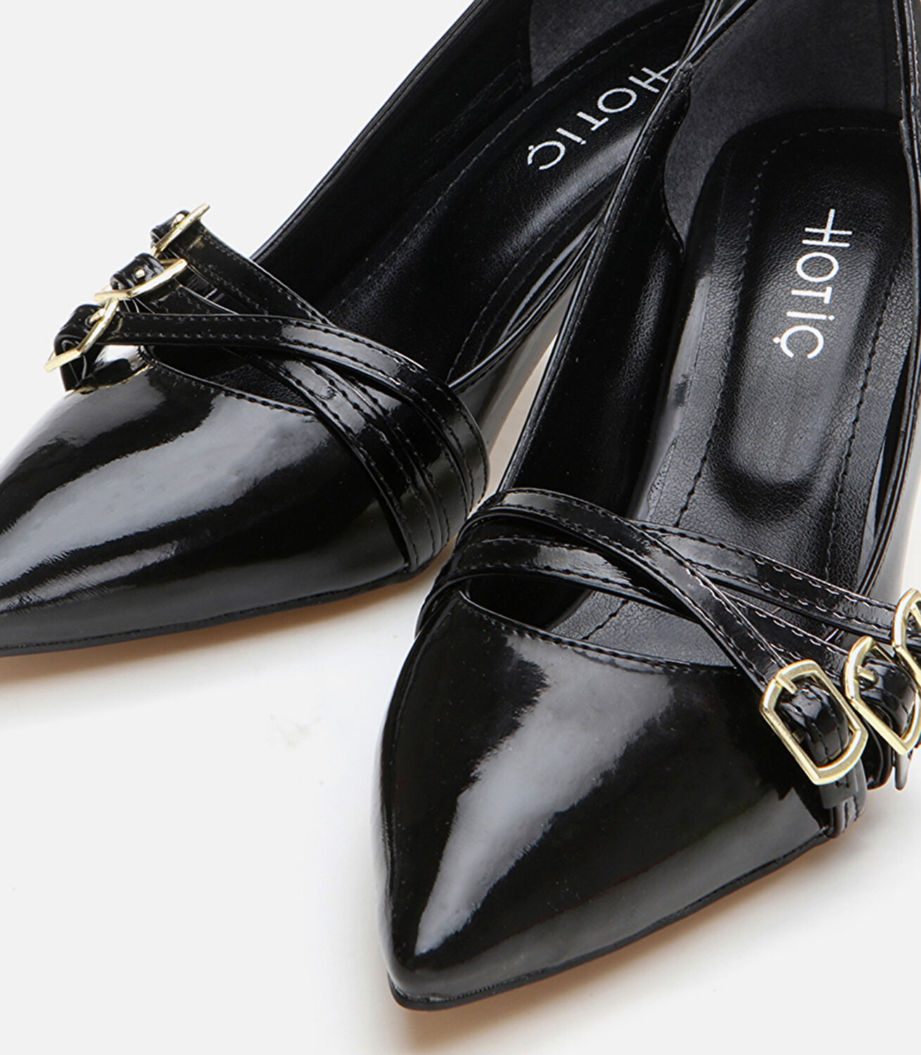Siyah Kadın Stiletto