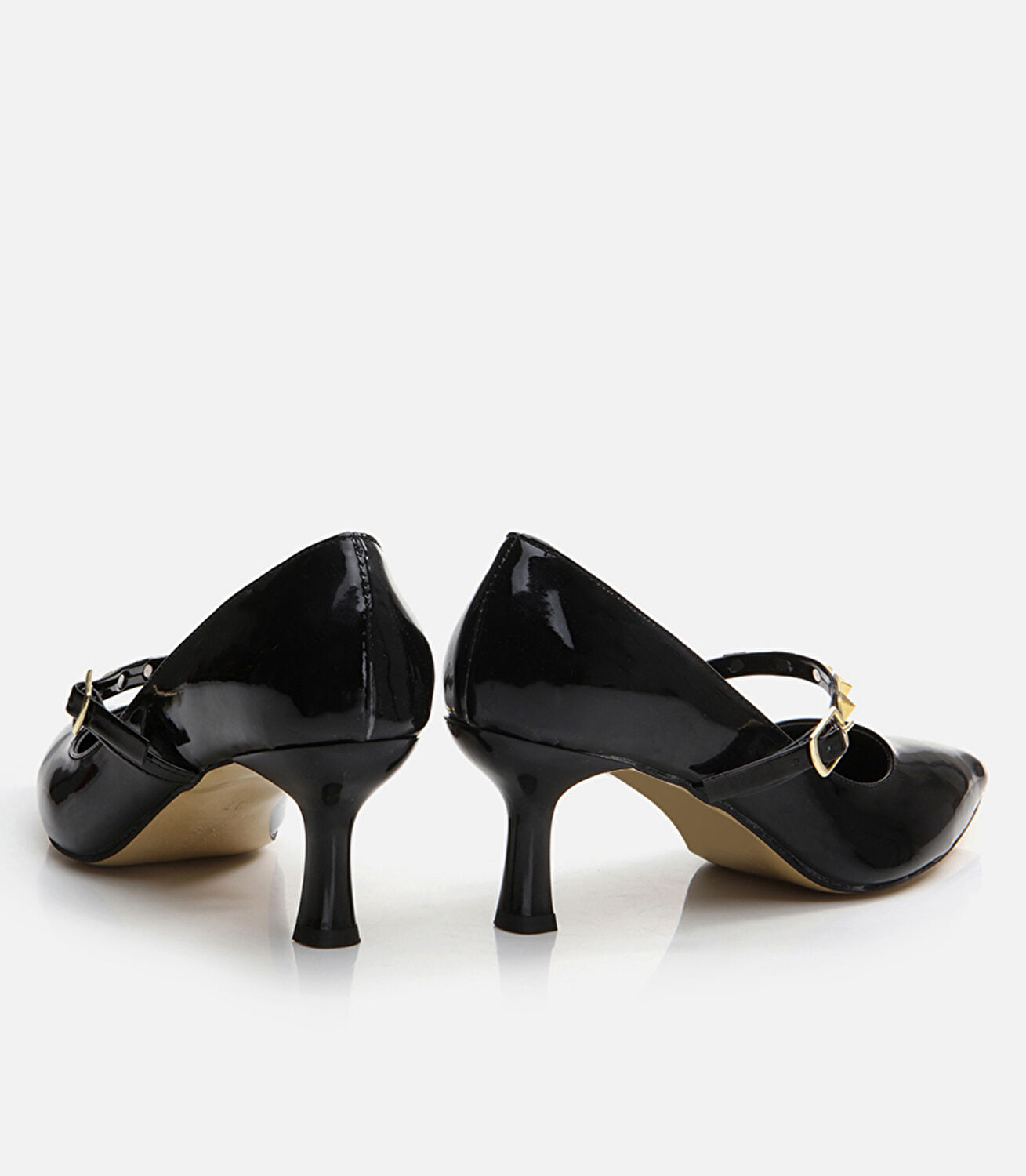 Siyah Kadın Stiletto