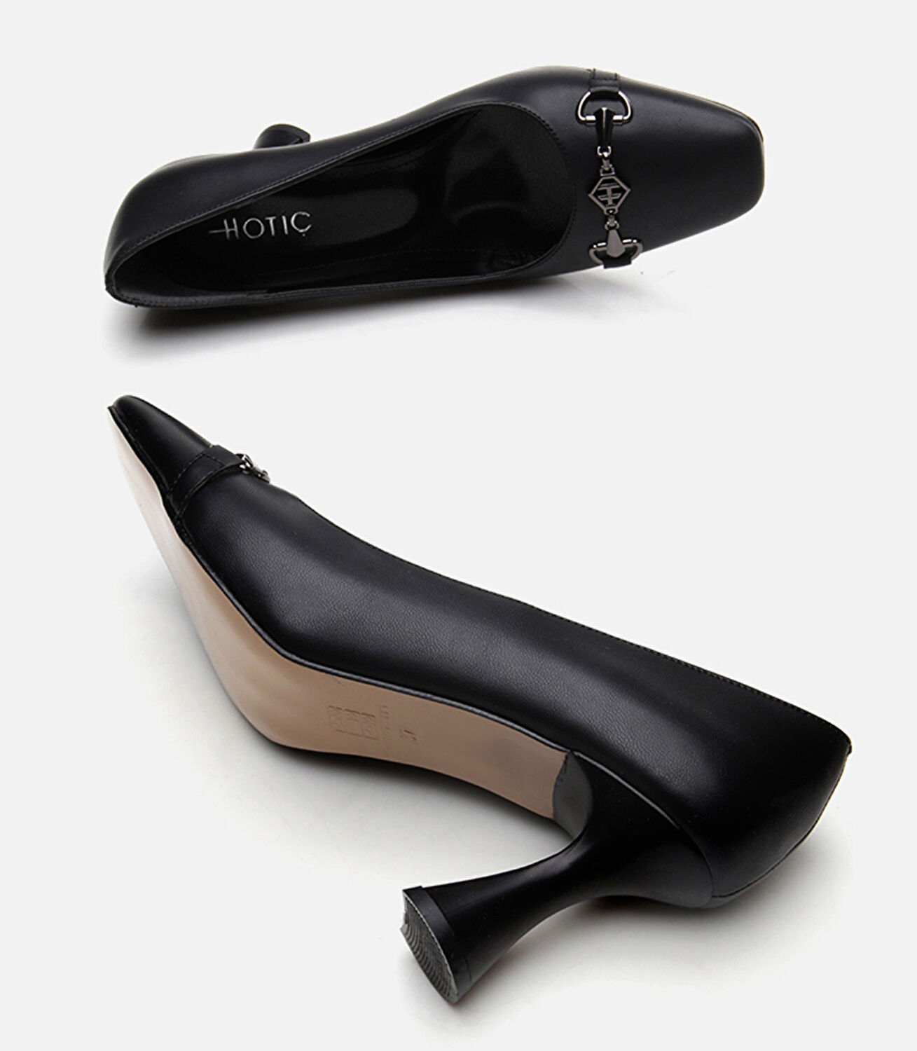 Siyah Kadın Stiletto