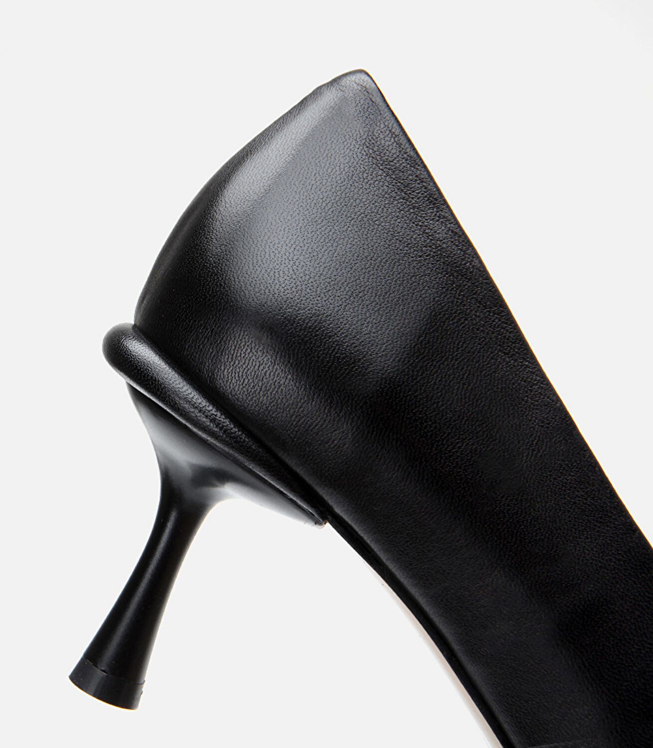 Kadın Deri Siyah Stiletto