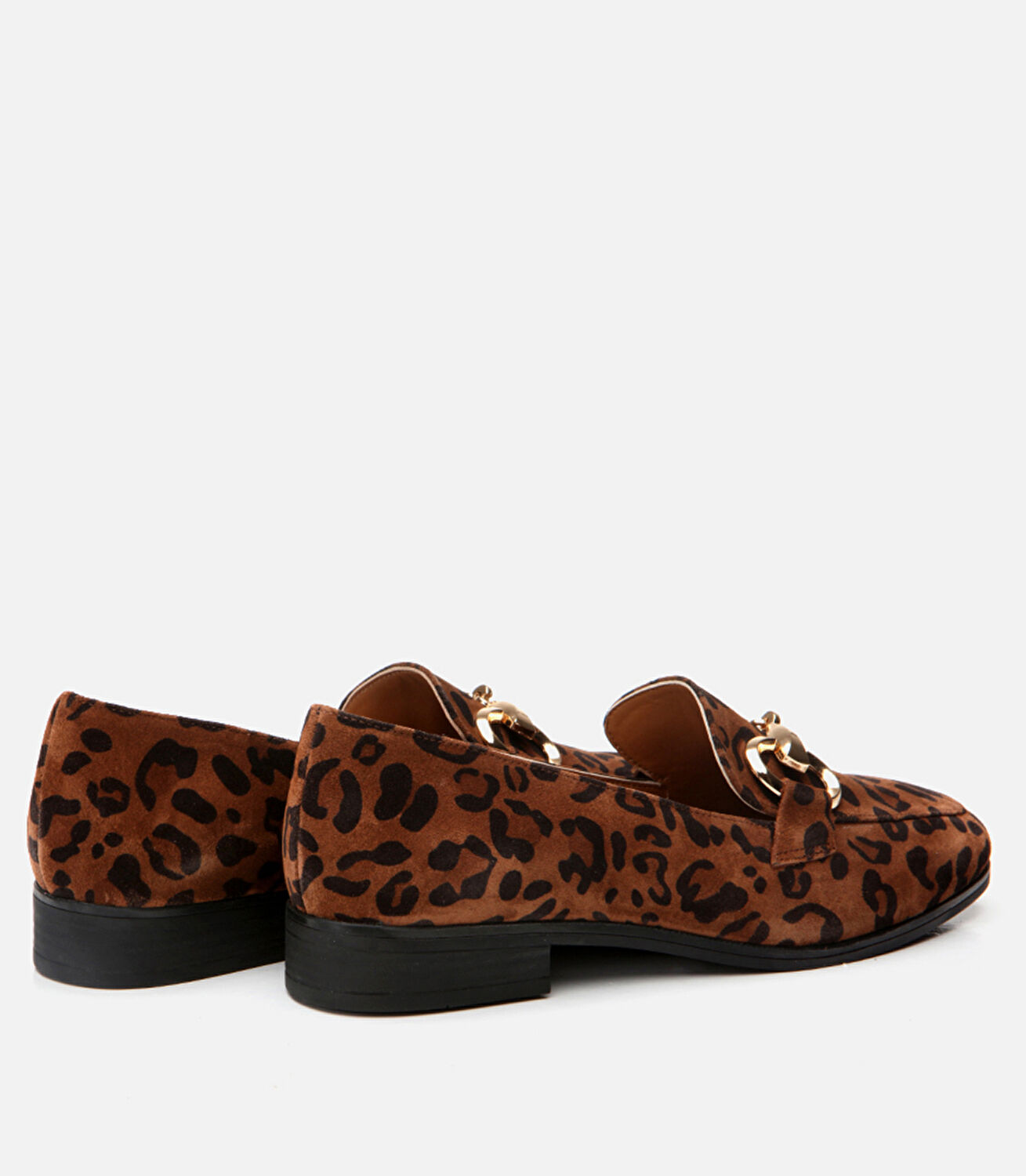 Kadın Deri Taba Loafer
