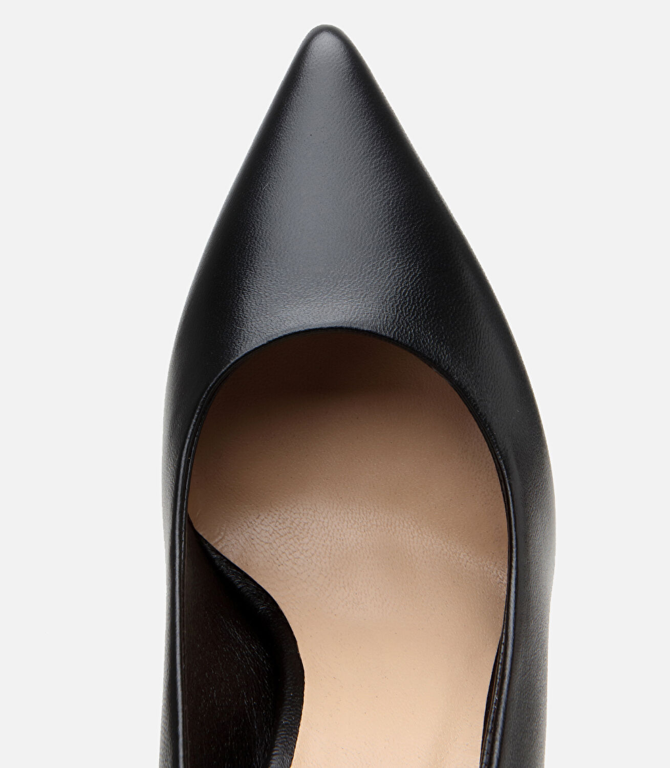 Kadın Deri Siyah İnce Topuklu Stiletto