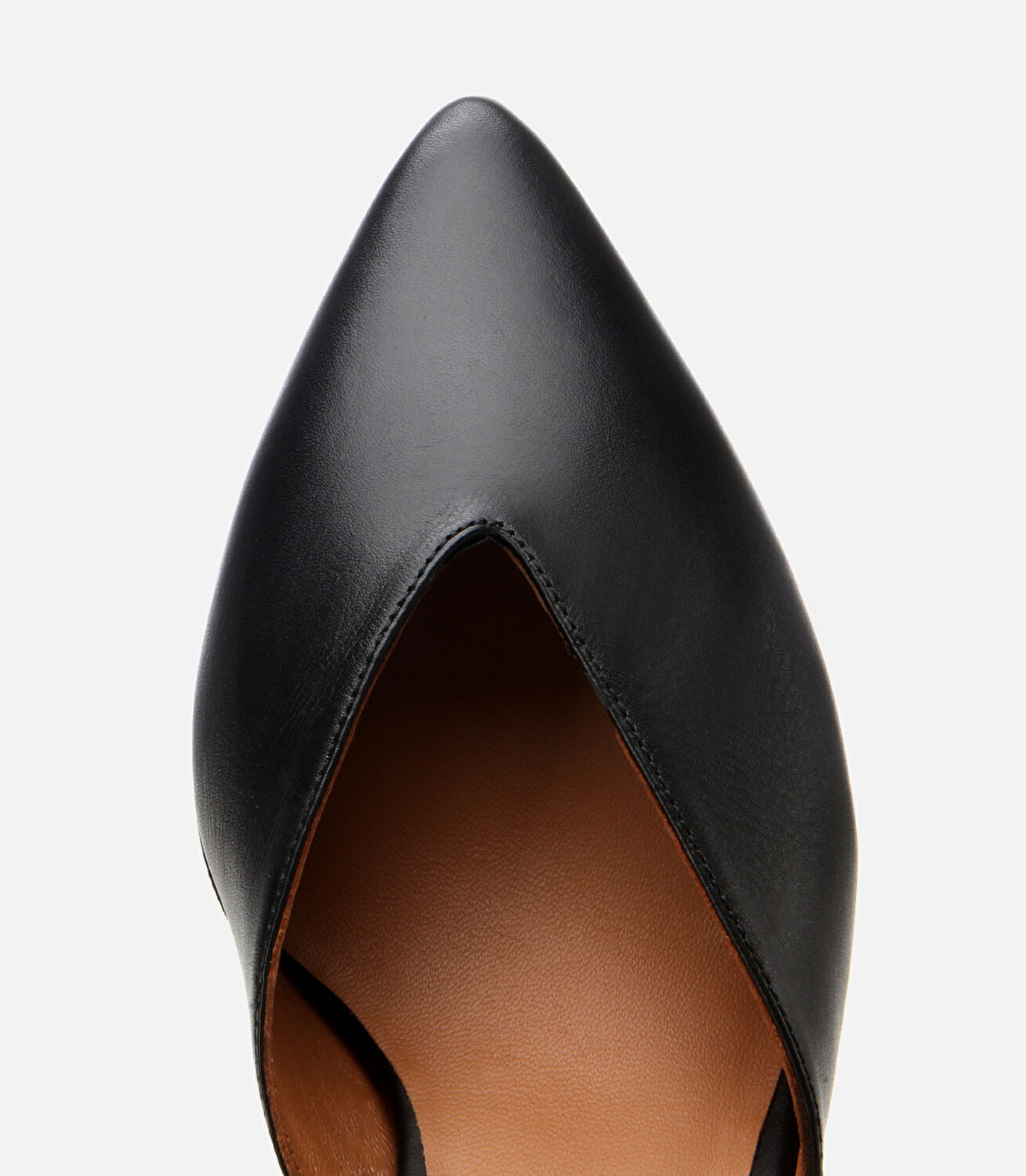 Kadın Deri Siyah İnce Topuklu Stiletto