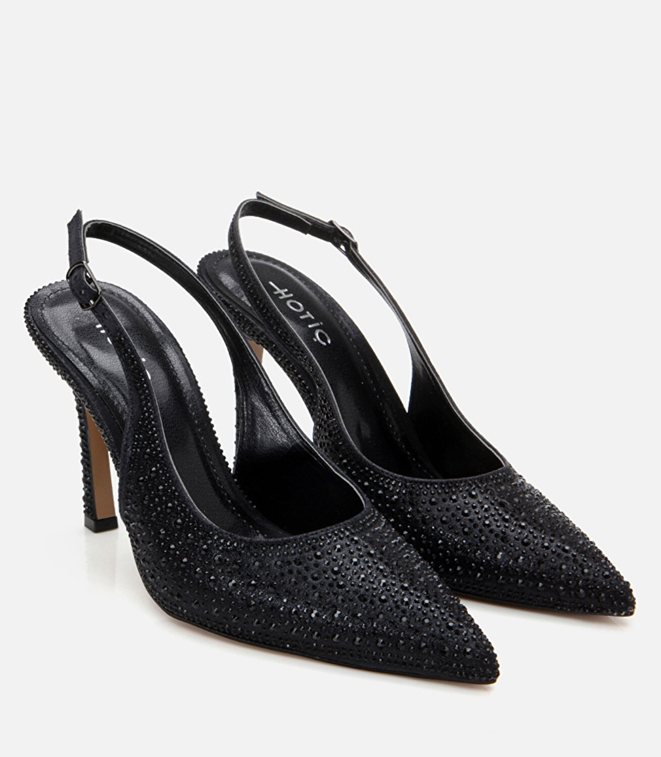 Siyah Kadın Stiletto