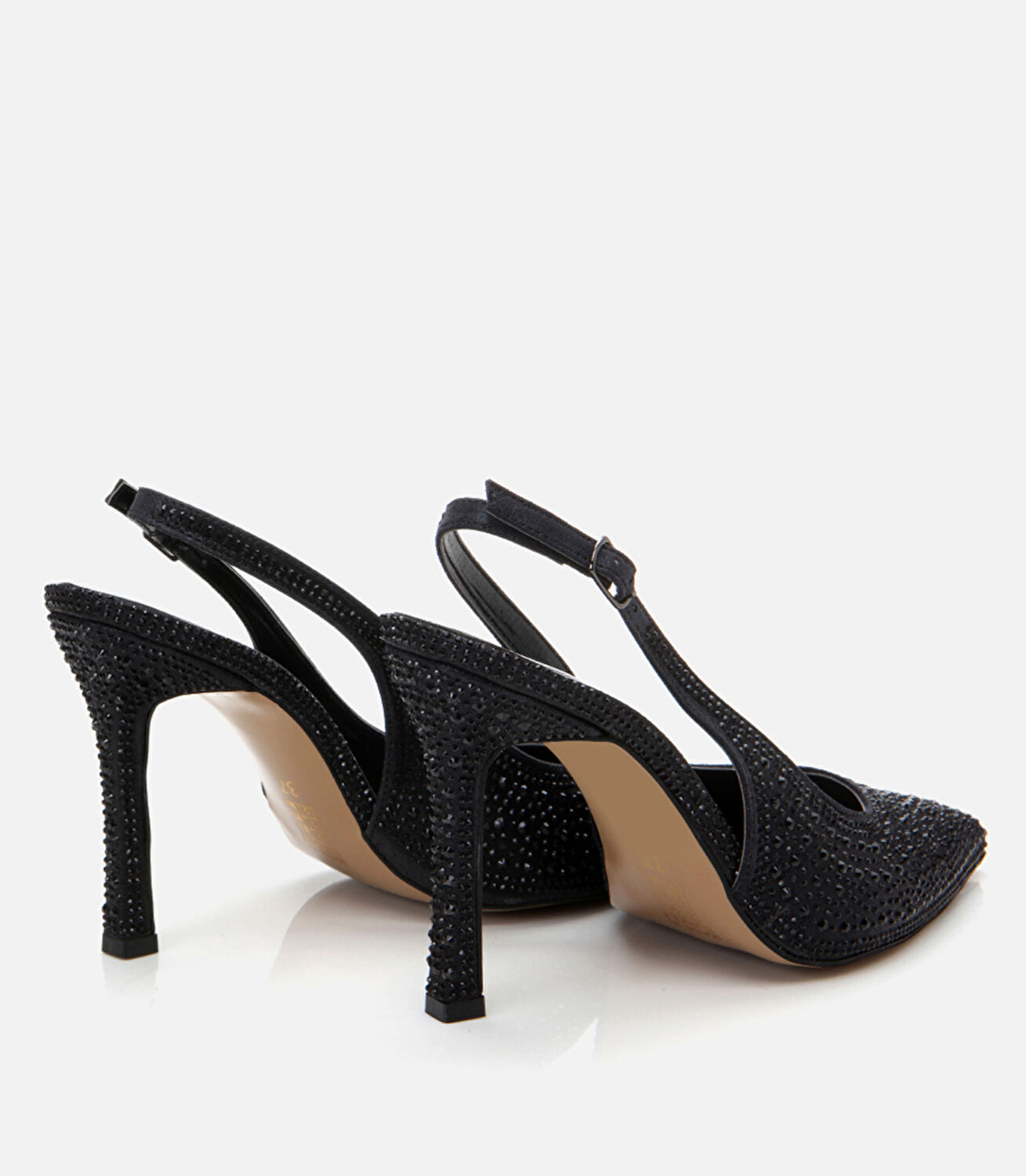 Siyah Kadın Stiletto
