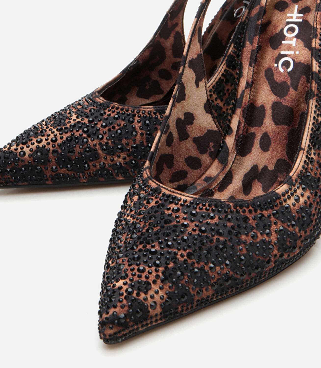 Taba Kadın Leopar Desenli Stiletto