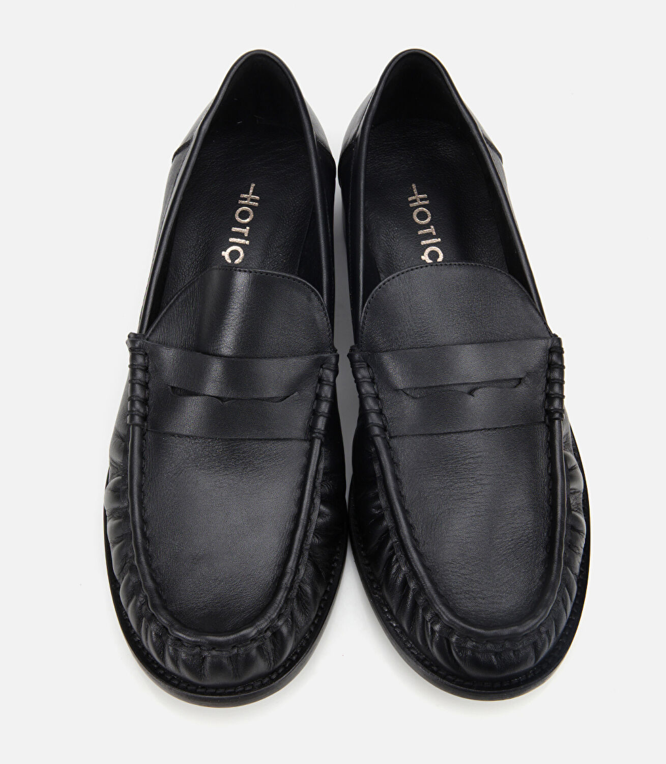 Kadın Deri Siyah Günlük Loafer