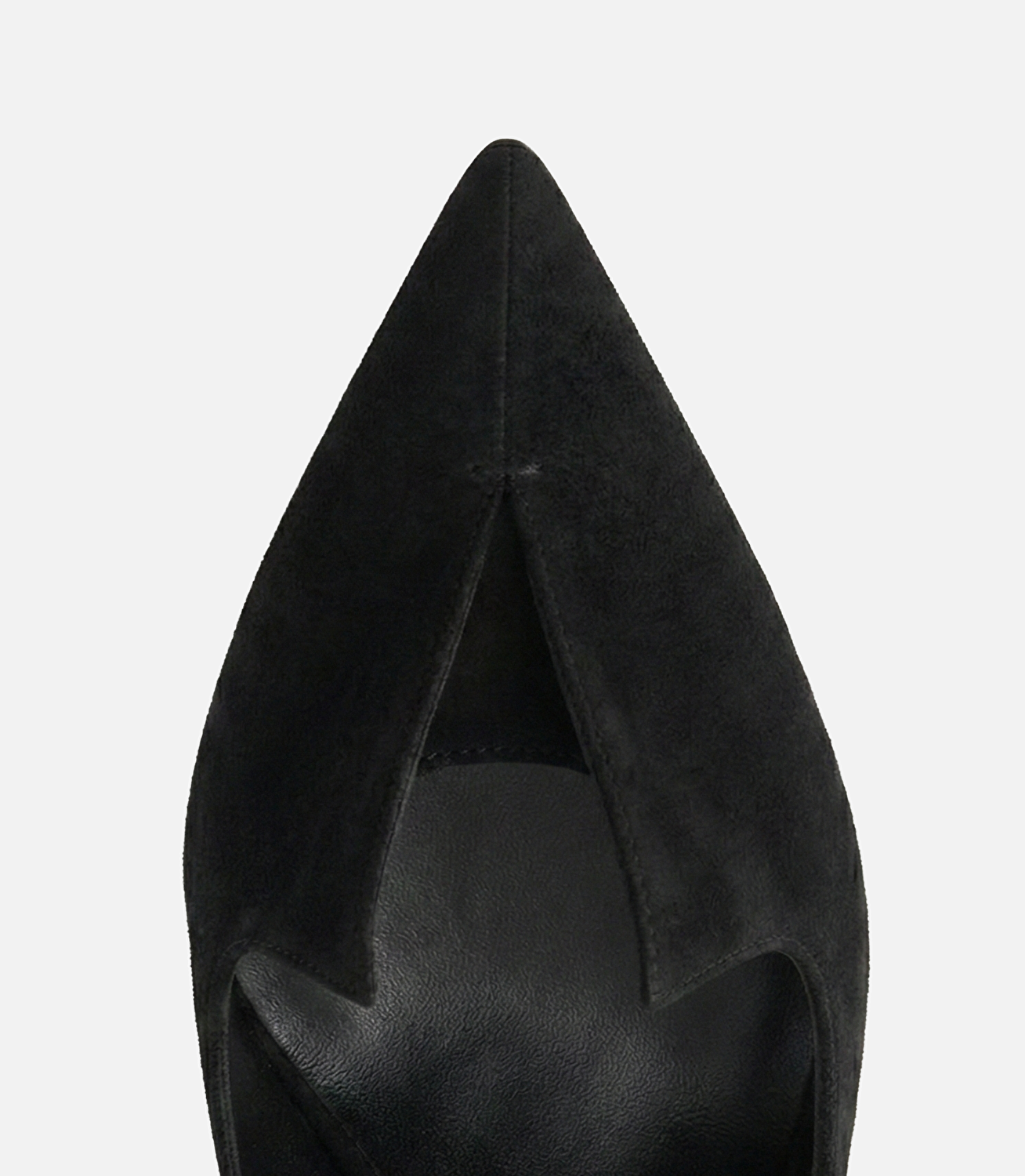 Kadın Süet Deri Sivri Burunlu Minimal Stiletto