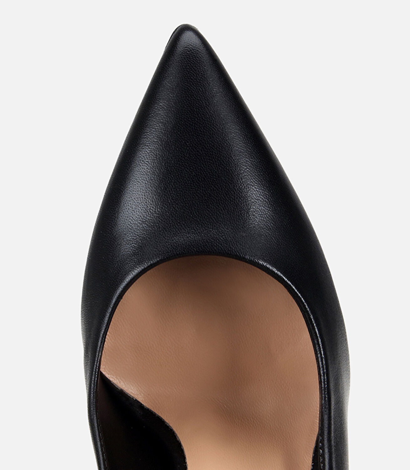 Kadın Deri Siyah Yüksek Topuklu Stiletto