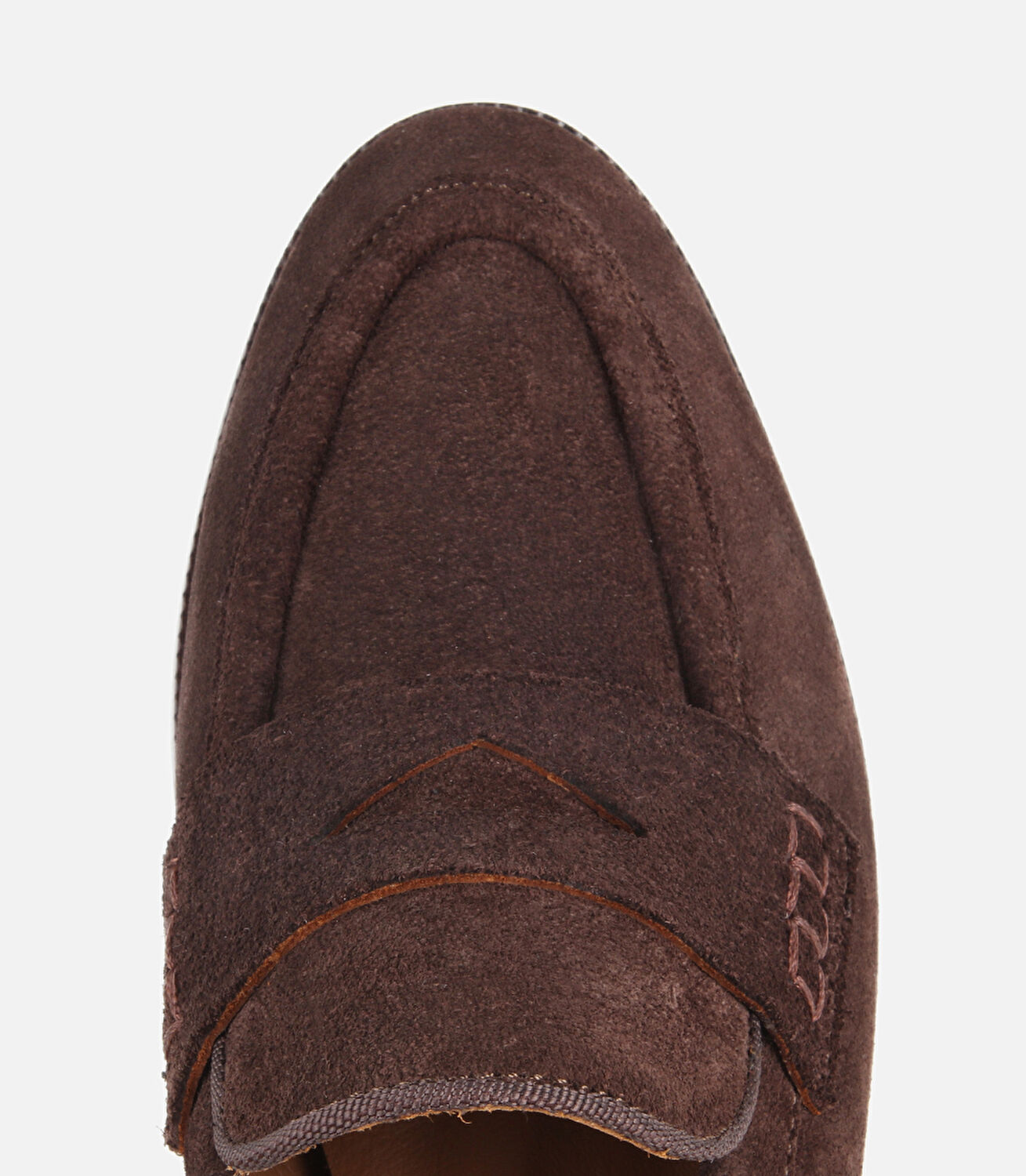 Kadın Süet Deri Kahverengi Yumuşak Dokulu Klasik Loafer