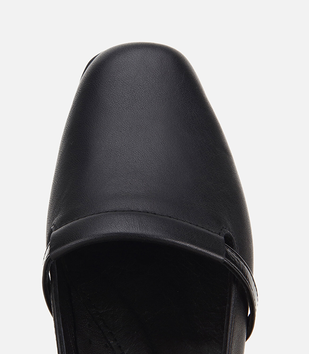Kadın Deri Siyah Gizli Topuklu Comfort Günlük Loafer