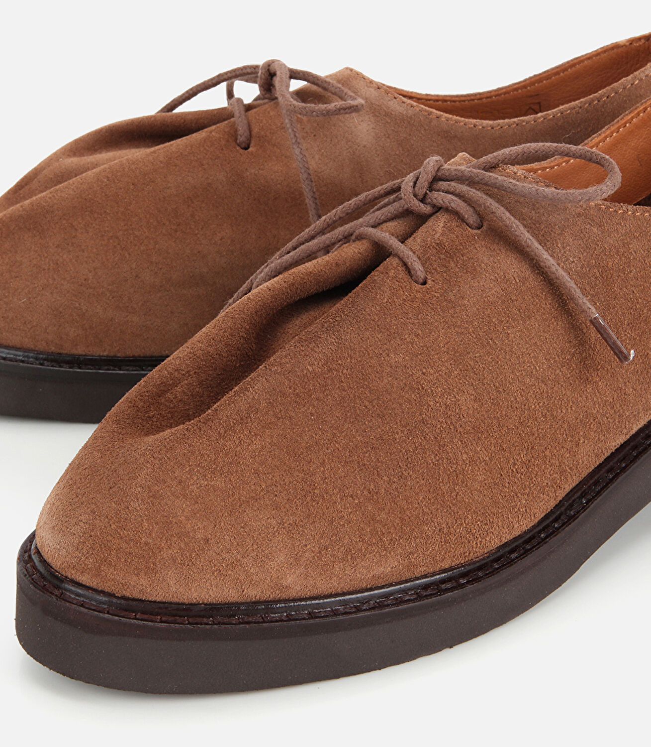 Kadın Süet Deri Vizon Bağcık Detaylı Günlük Loafer