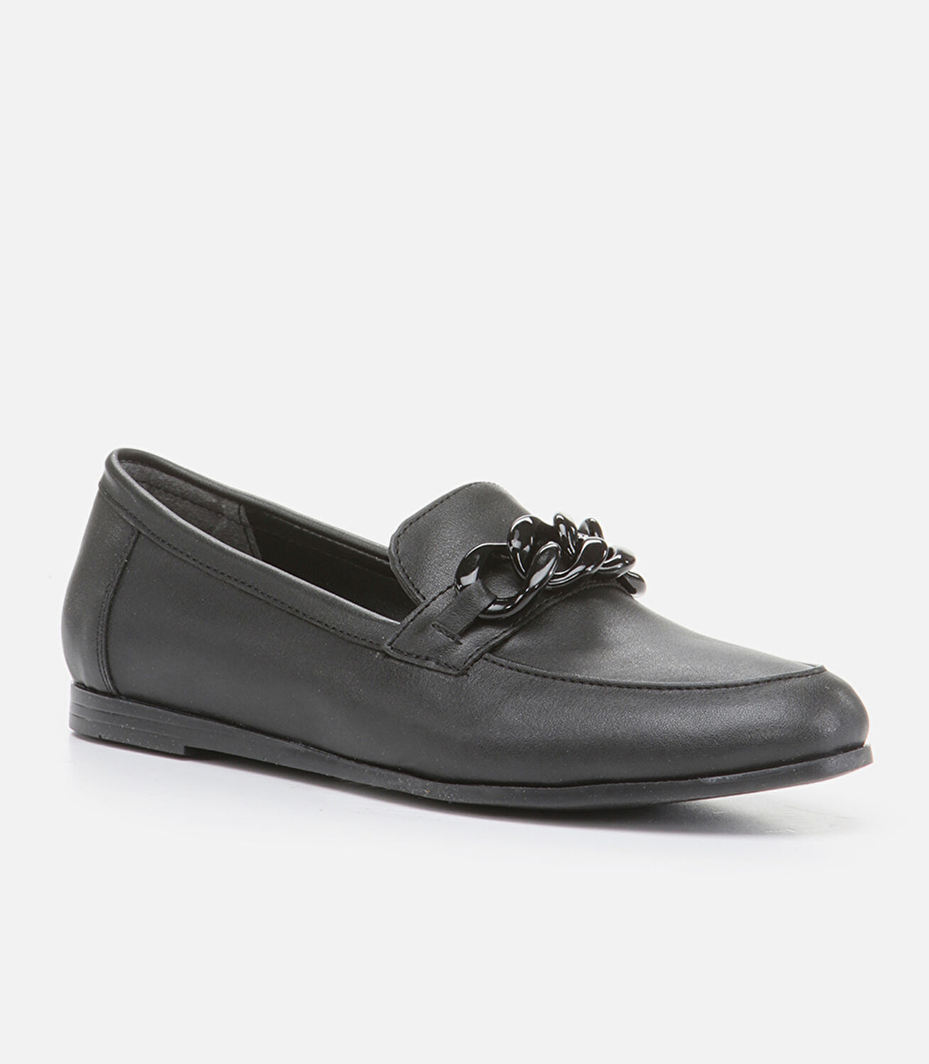 Kadın Siyah Yaya Loafer