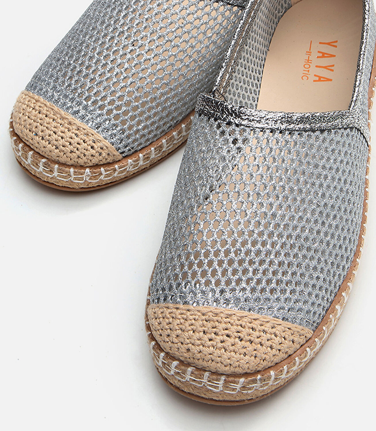 Kadın Lame Yaya Espadril