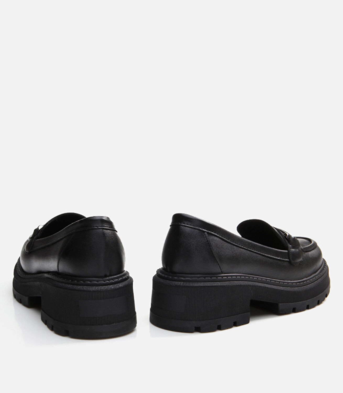 Siyah Yaya Kadın Loafer