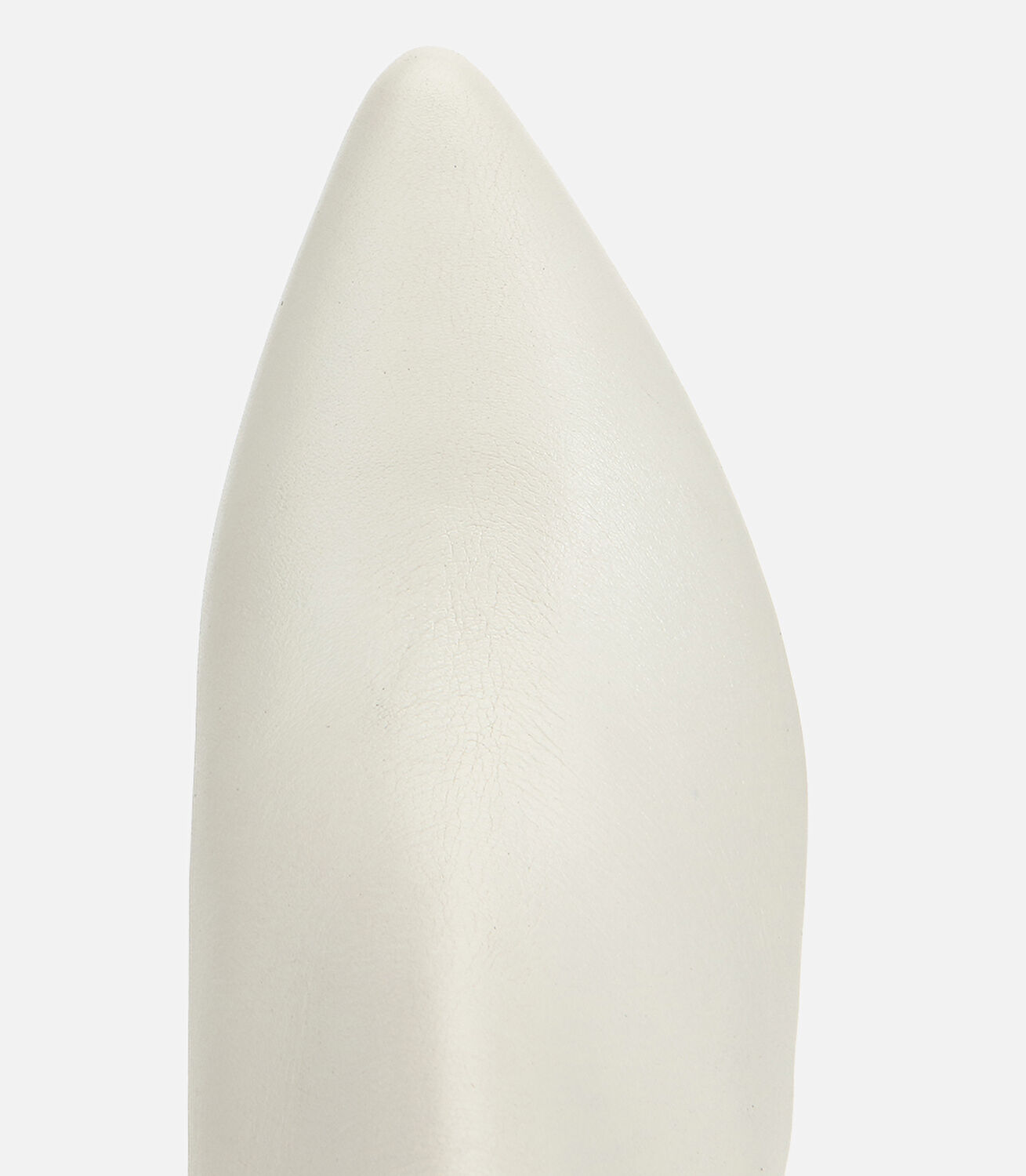 Kadın Deri Bej Yarım Topuklu Bot