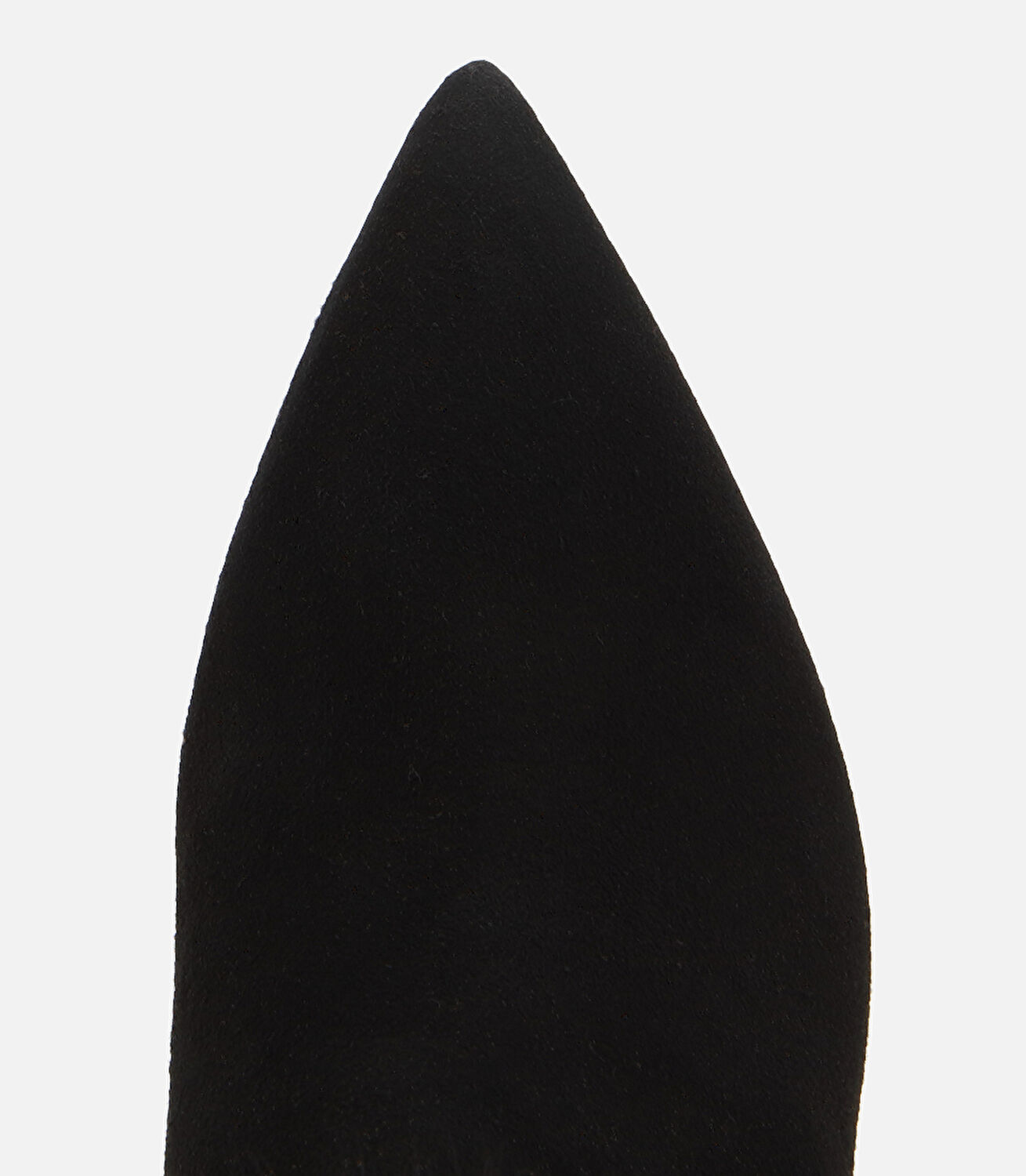 Kadın Süet Deri Tüy Detaylı İnce Topuklu Bot