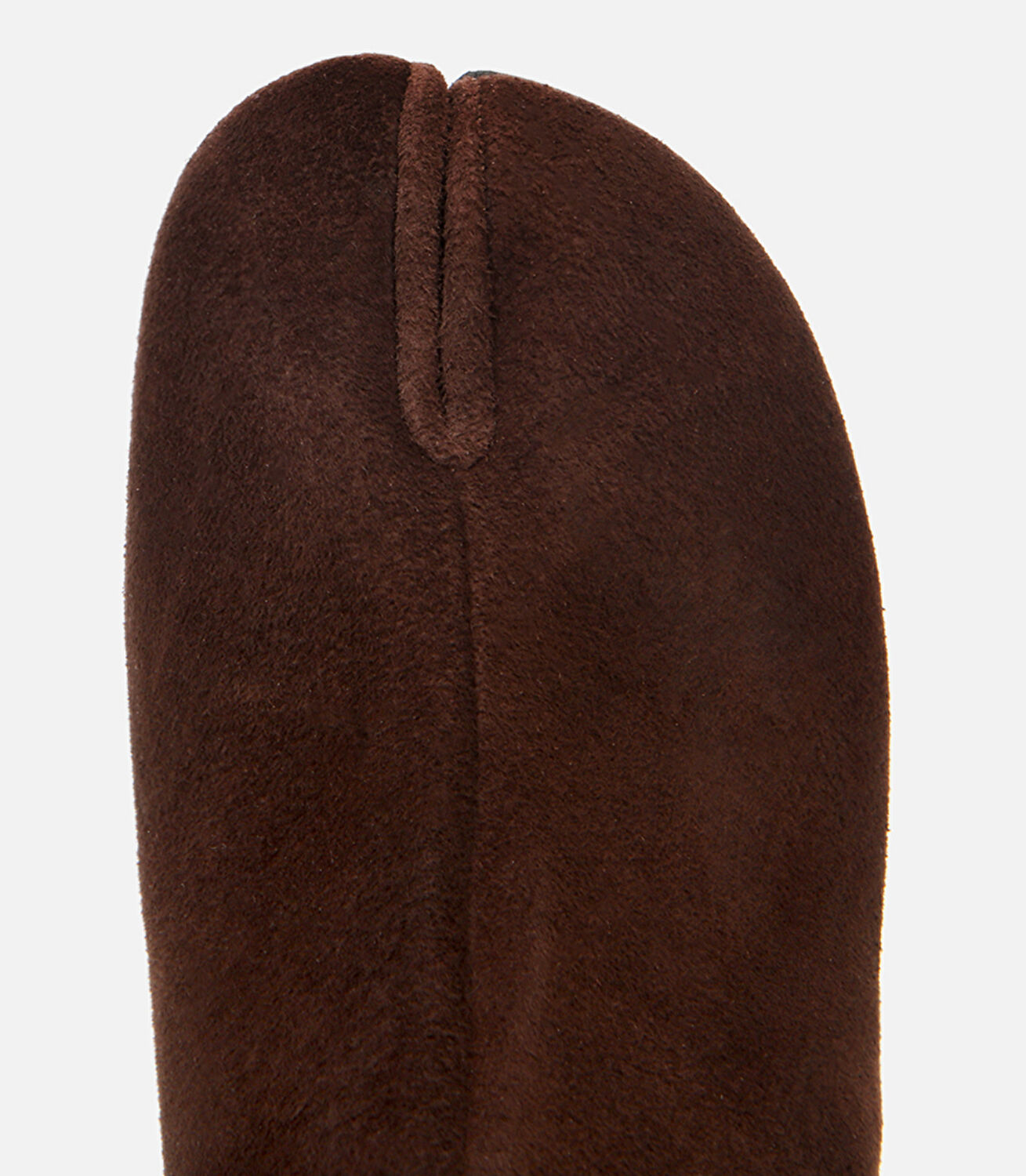 Kadın Süet Deri Kahverengi Burun Detaylı Topuklu Bot