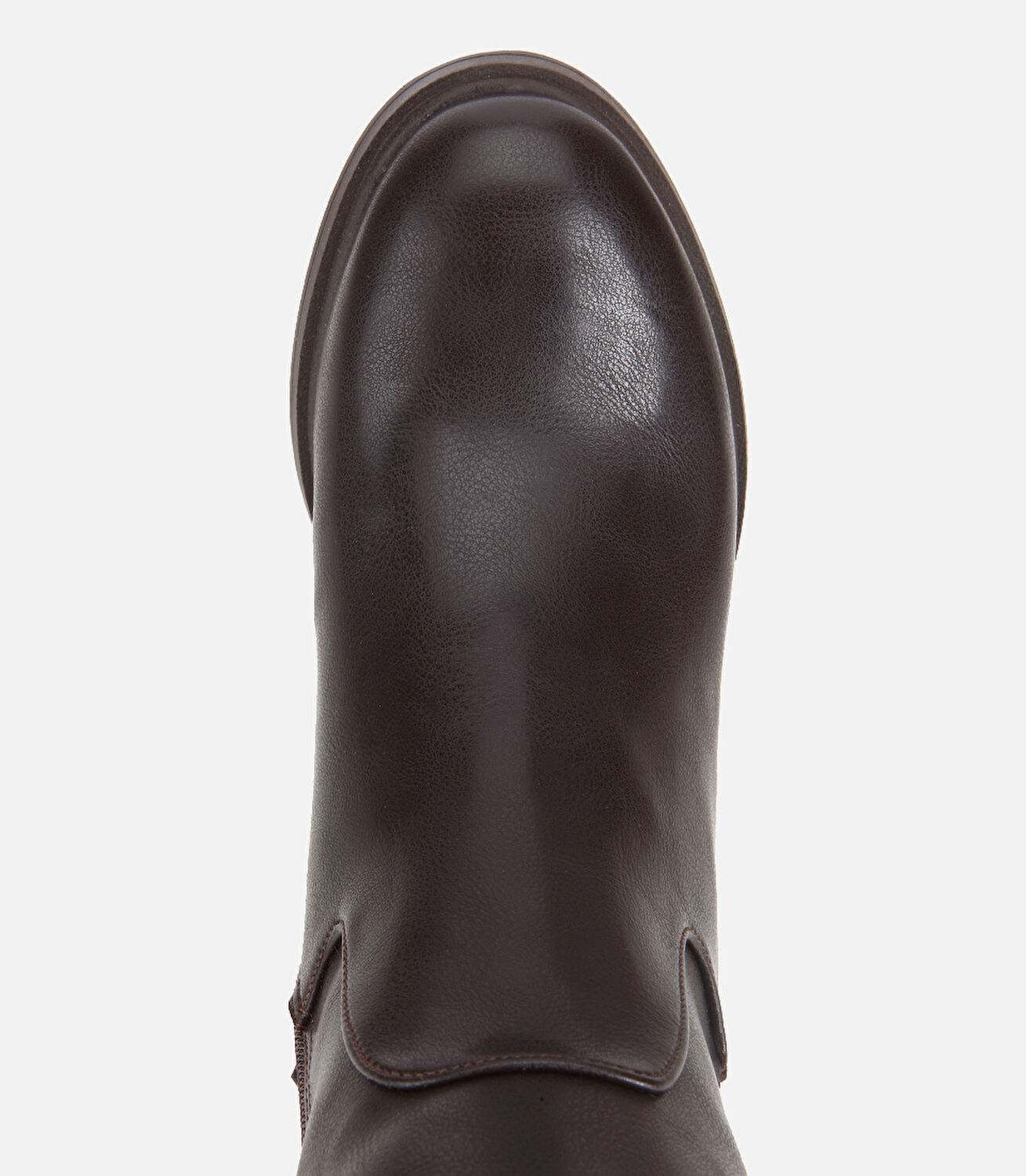 Kadın Kahverengi Metal Detaylı Topuklu Çizme