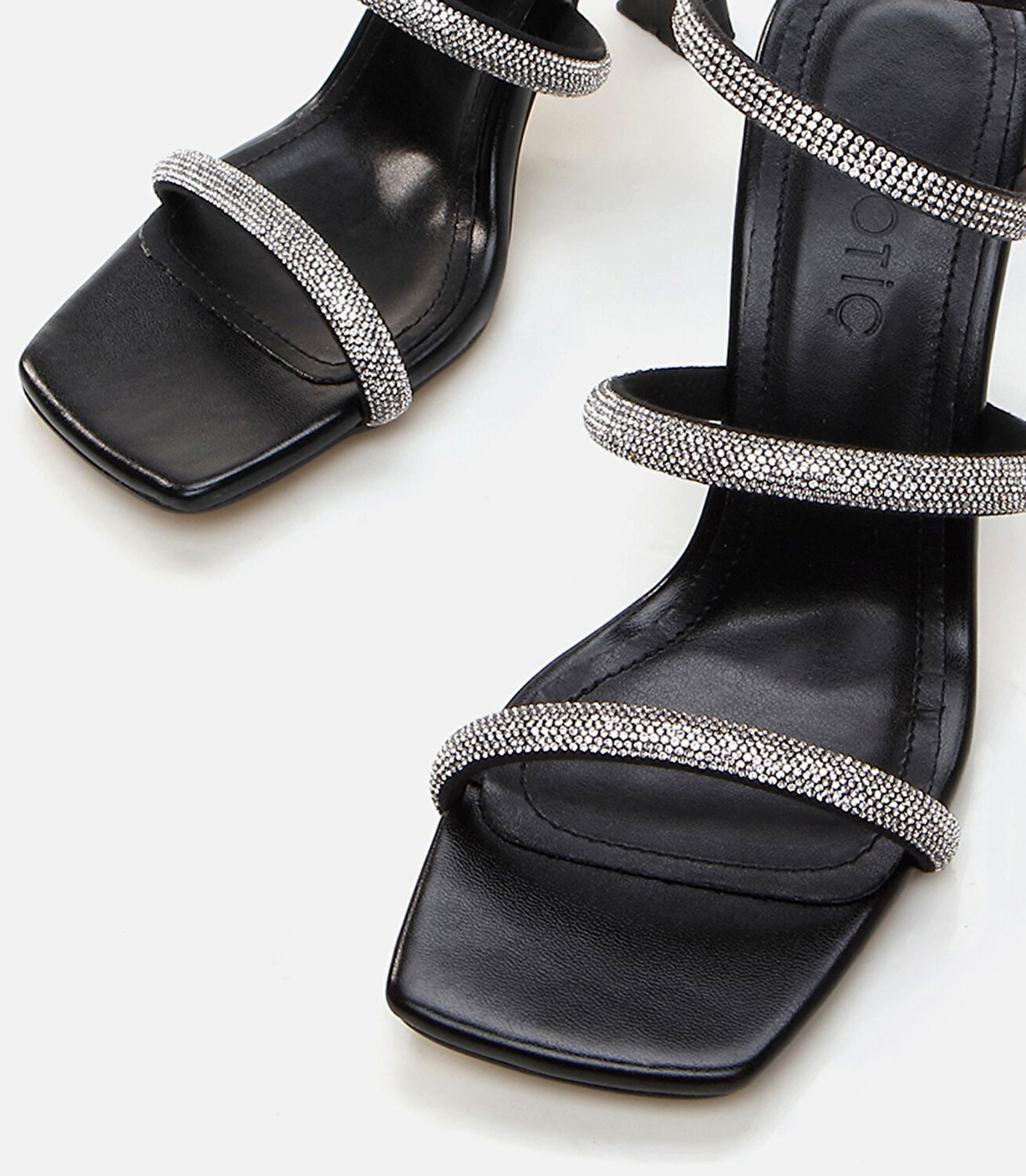 Kadın Siyah Abiye Topuklu Sandalet