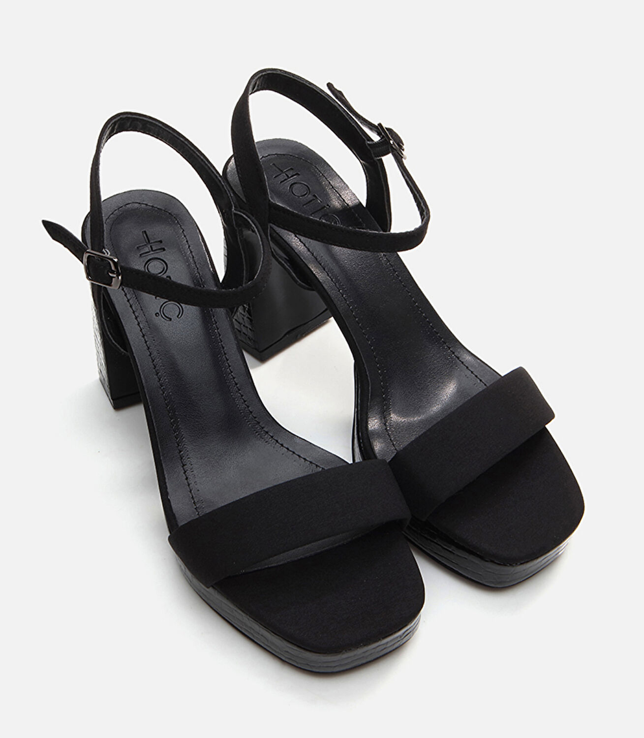 Kadın Siyah Abiye Topuklu Sandalet