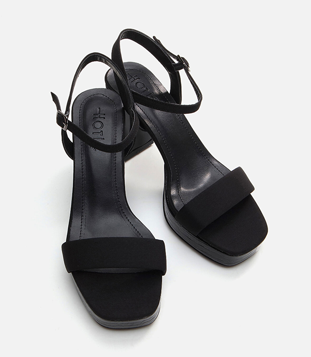 Kadın Siyah Abiye Topuklu Sandalet